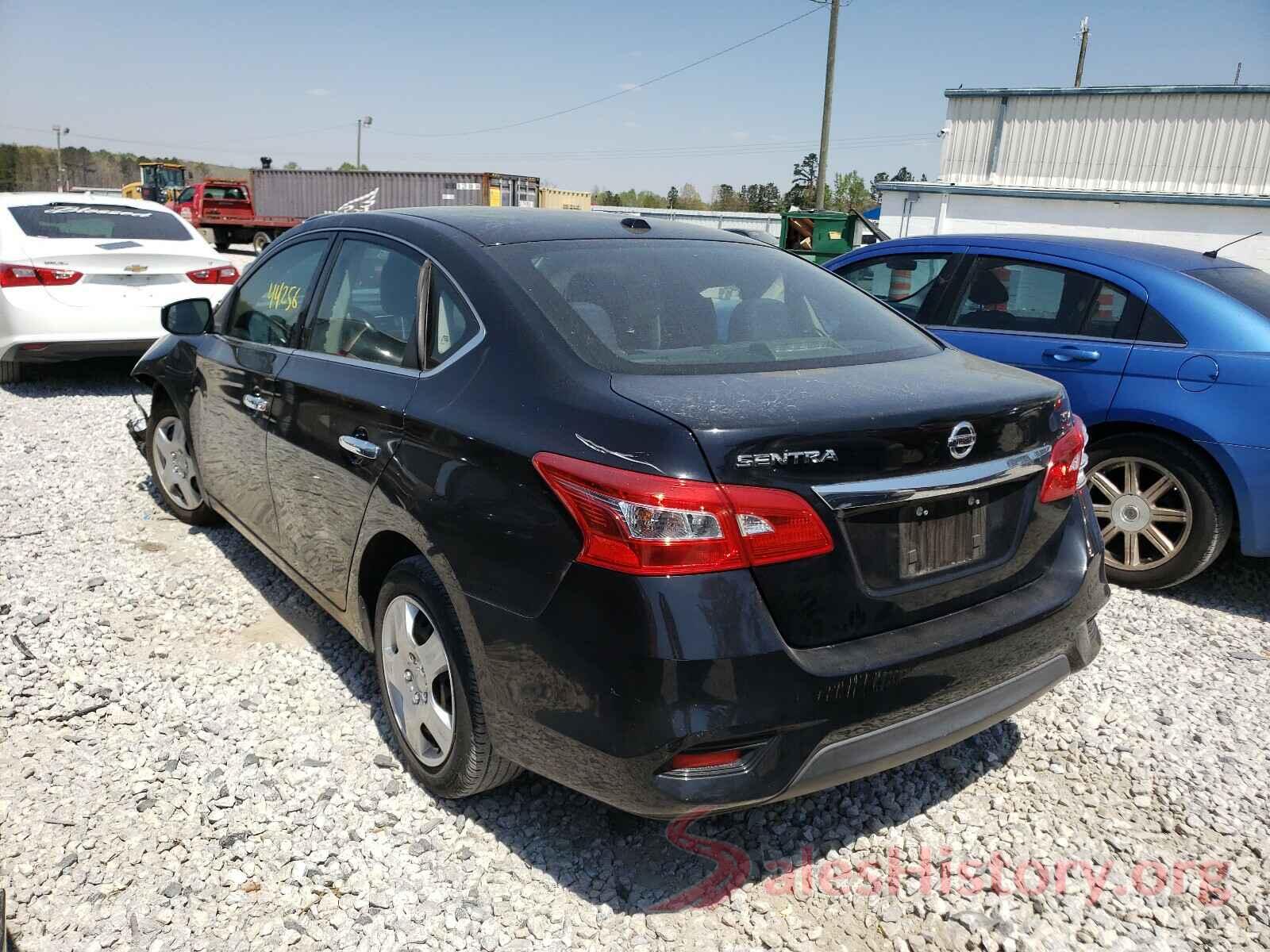 3N1AB7APXGY328595 2016 NISSAN SENTRA