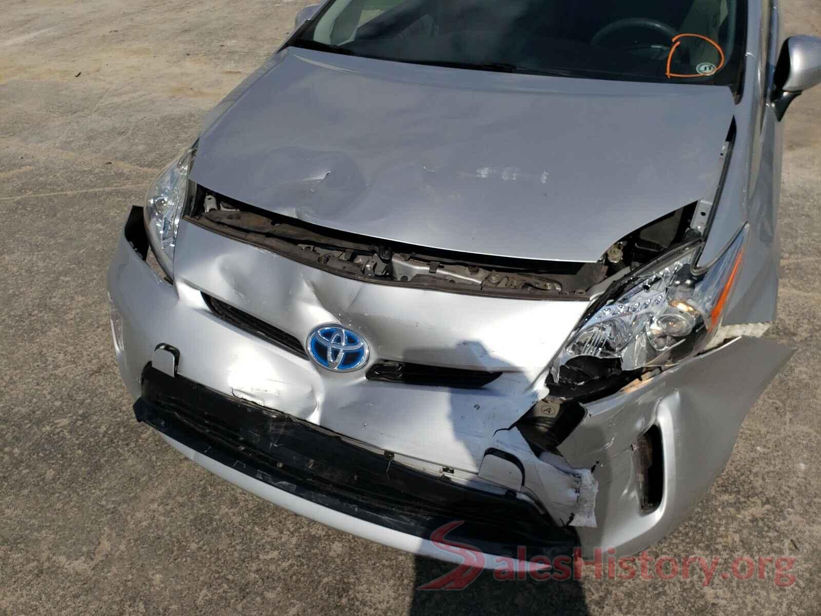 JTDKN3DU0F1923672 2015 TOYOTA PRIUS