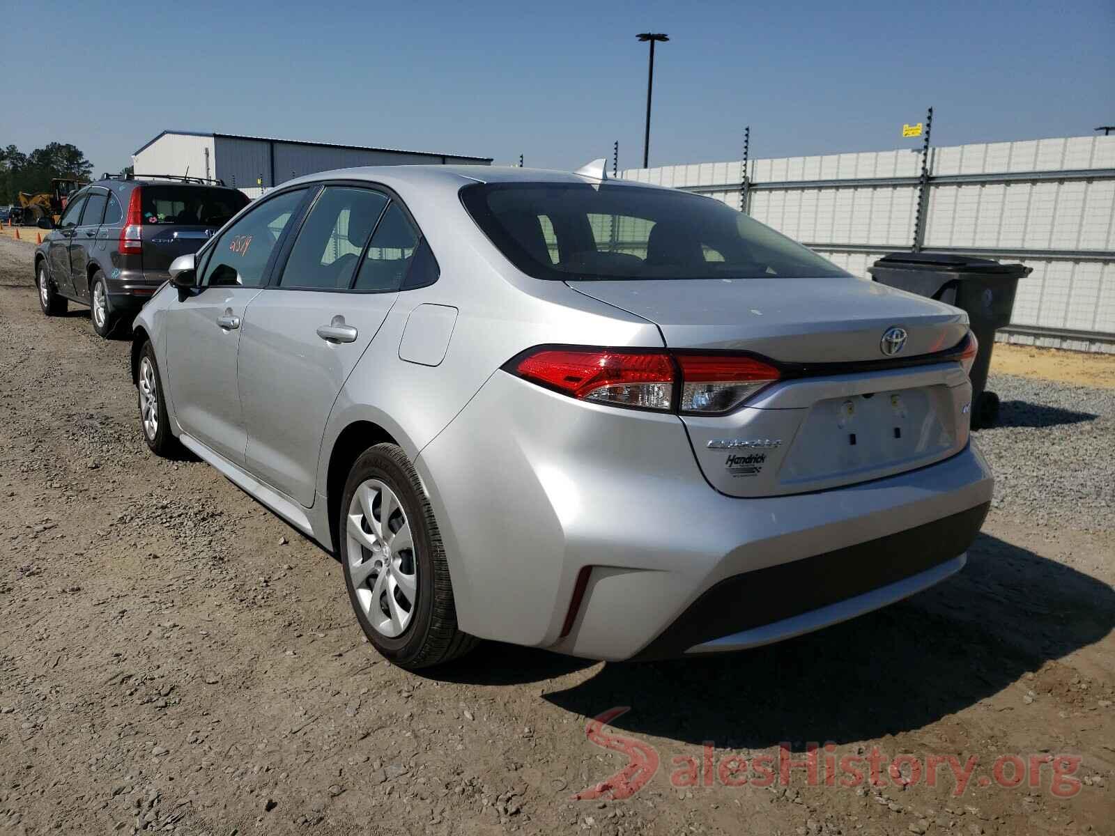 JTDEPMAE0MJ137135 2021 TOYOTA COROLLA