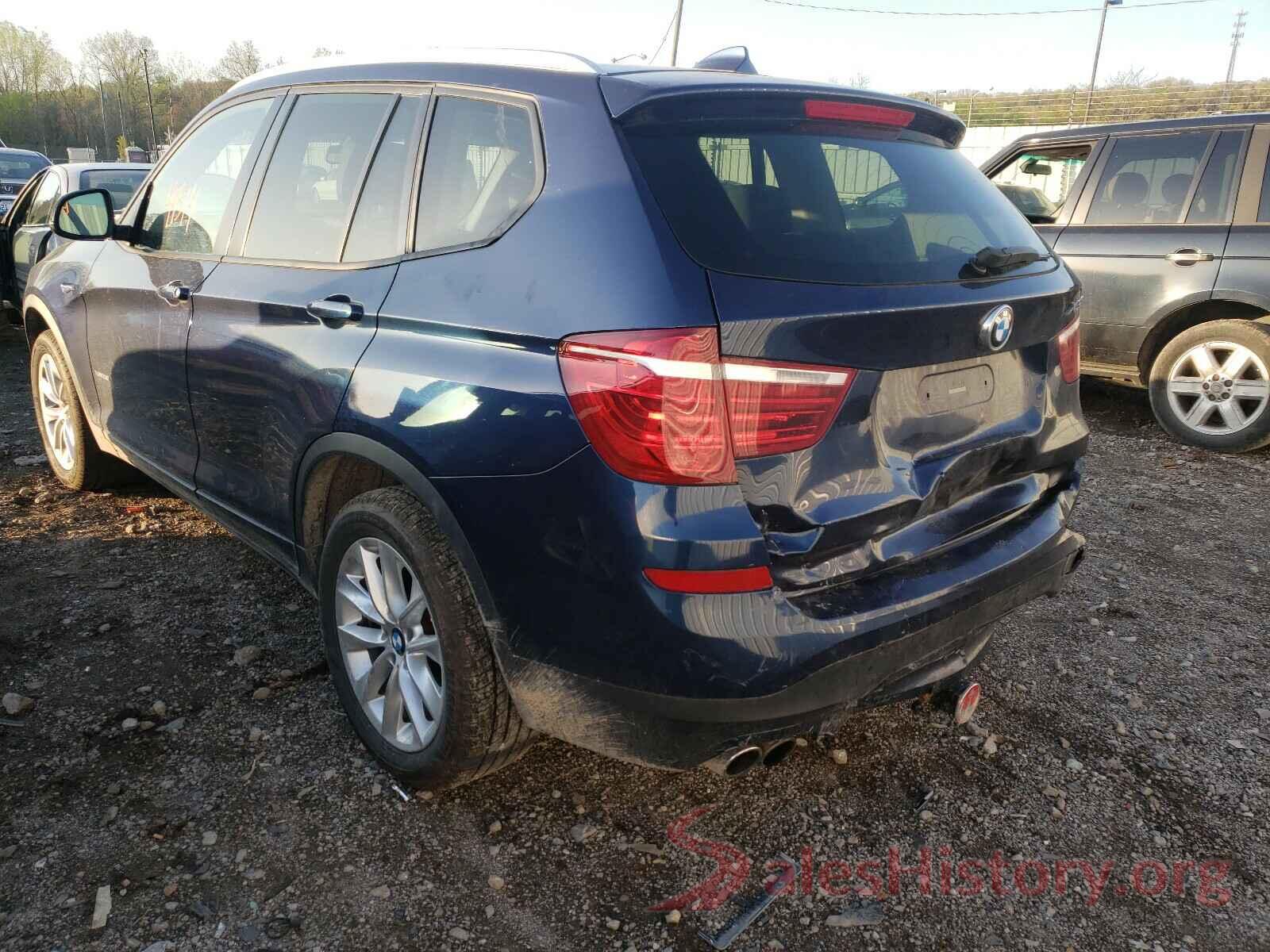 5UXWX9C5XG0D82728 2016 BMW X3