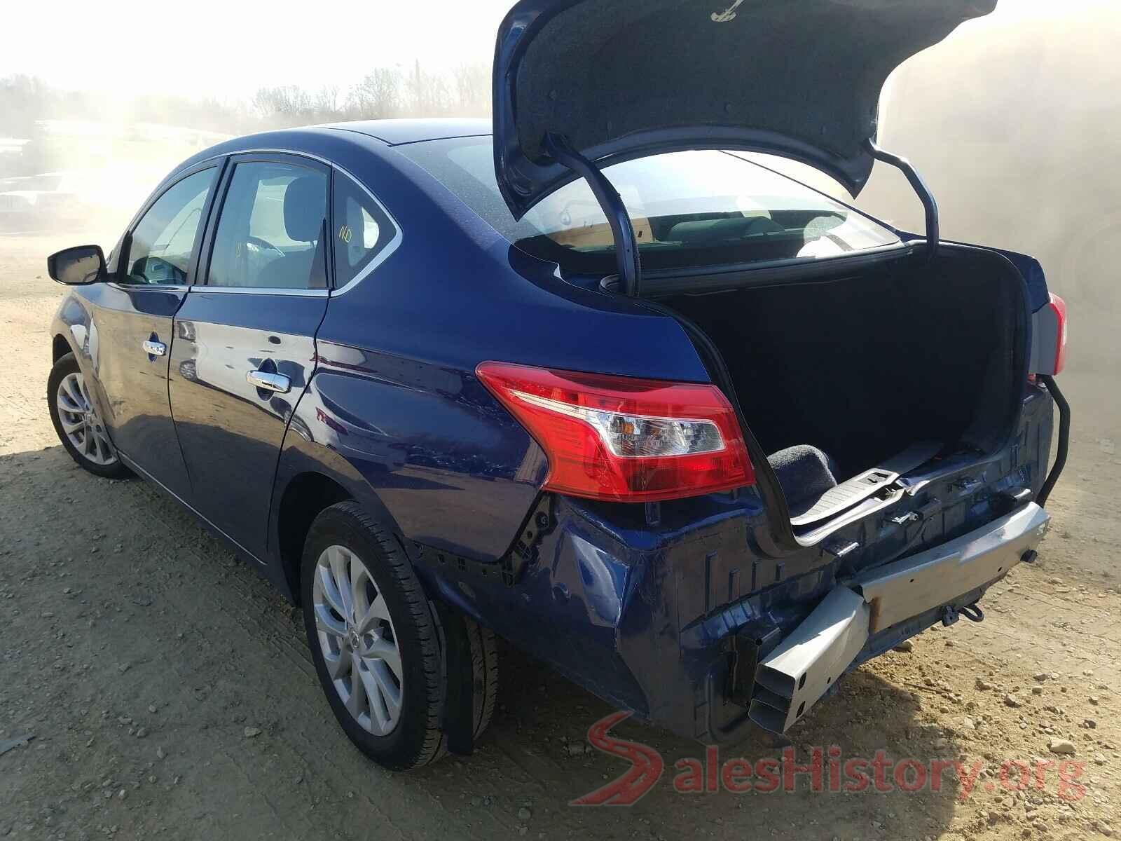 3N1AB7APXKY357457 2019 NISSAN SENTRA