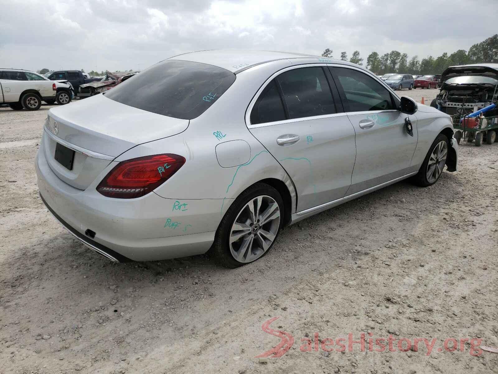 WDDWF8DB6LR526464 2020 MERCEDES-BENZ C CLASS