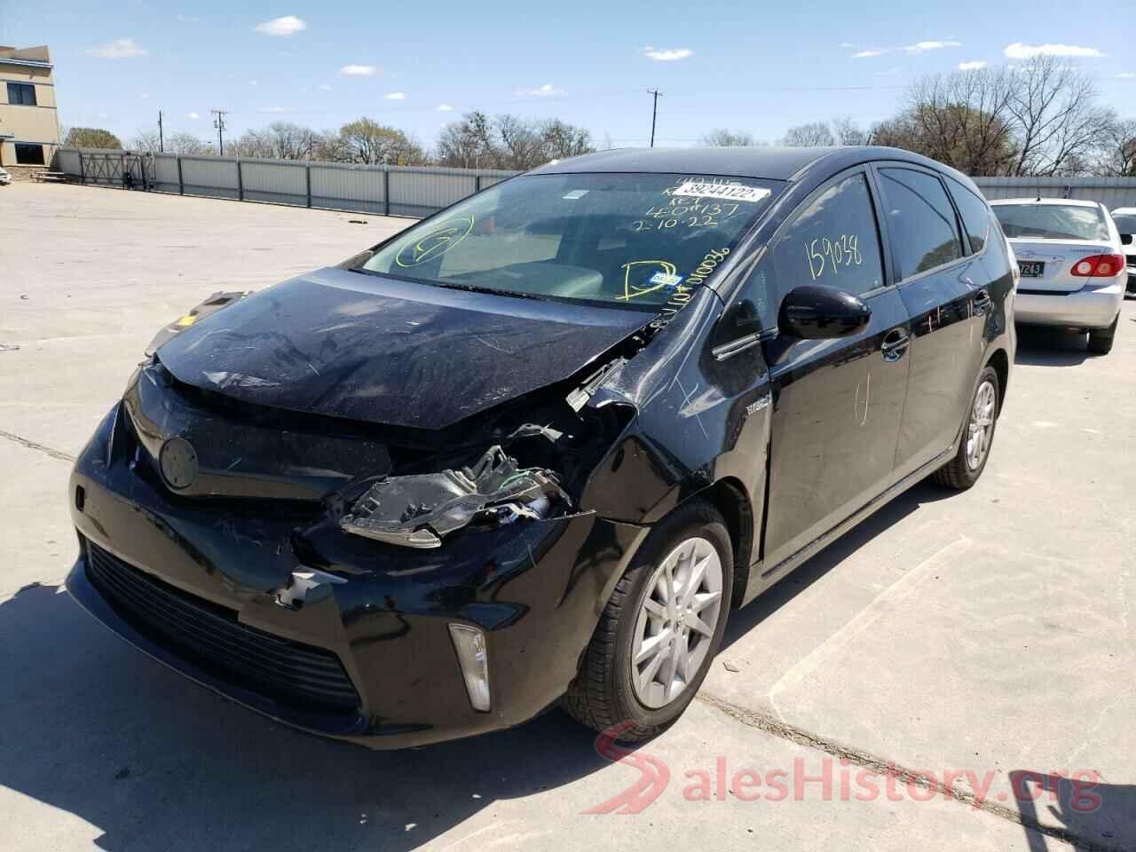 JTDZN3EU4EJ010036 2014 TOYOTA PRIUS