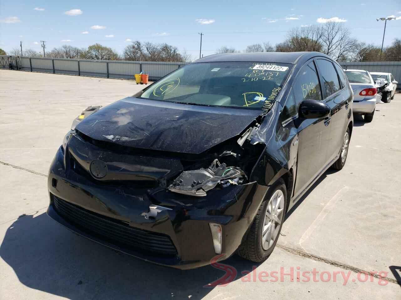 JTDZN3EU4EJ010036 2014 TOYOTA PRIUS