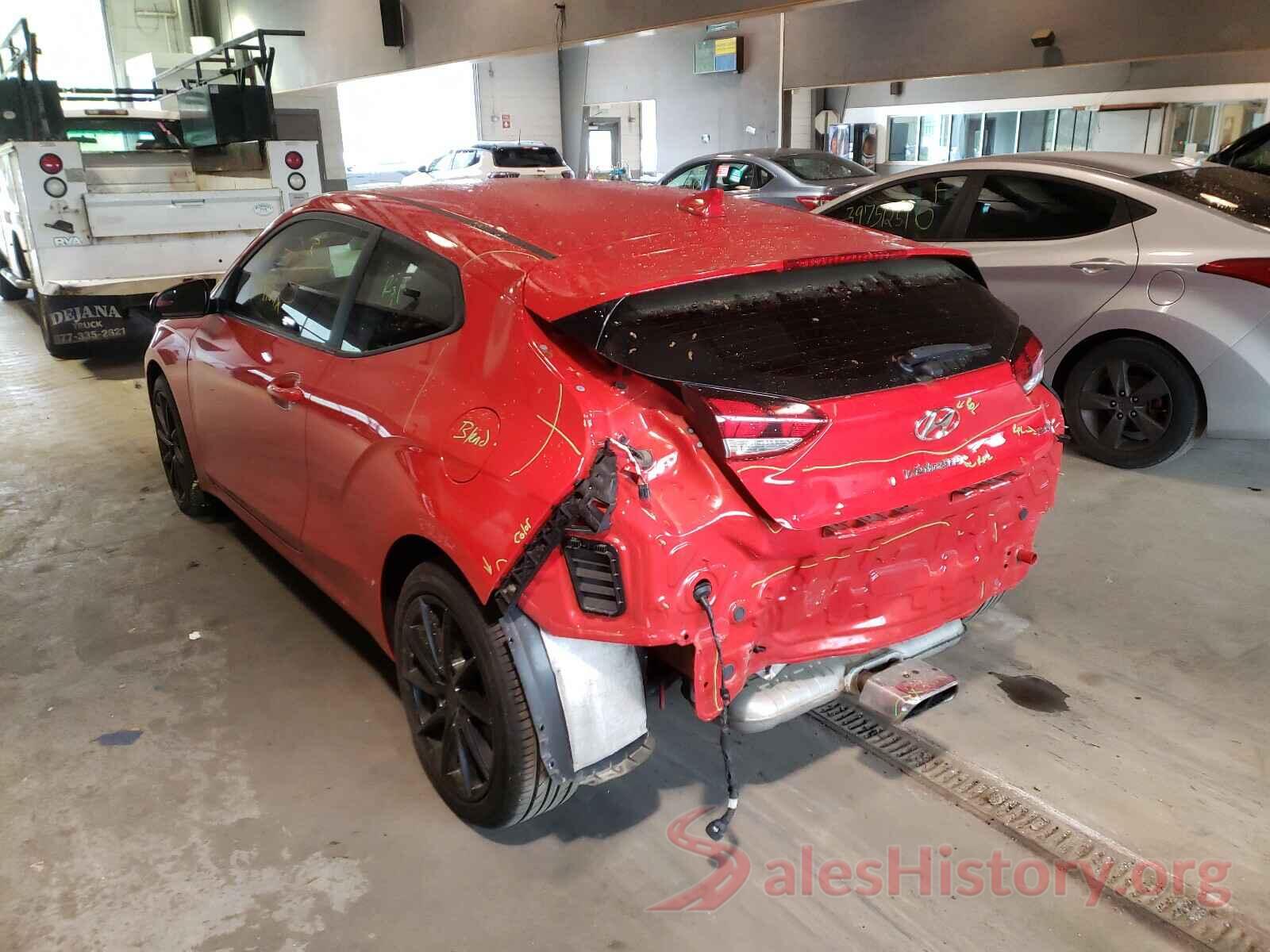 KMHTG6AF2KU006212 2019 HYUNDAI VELOSTER