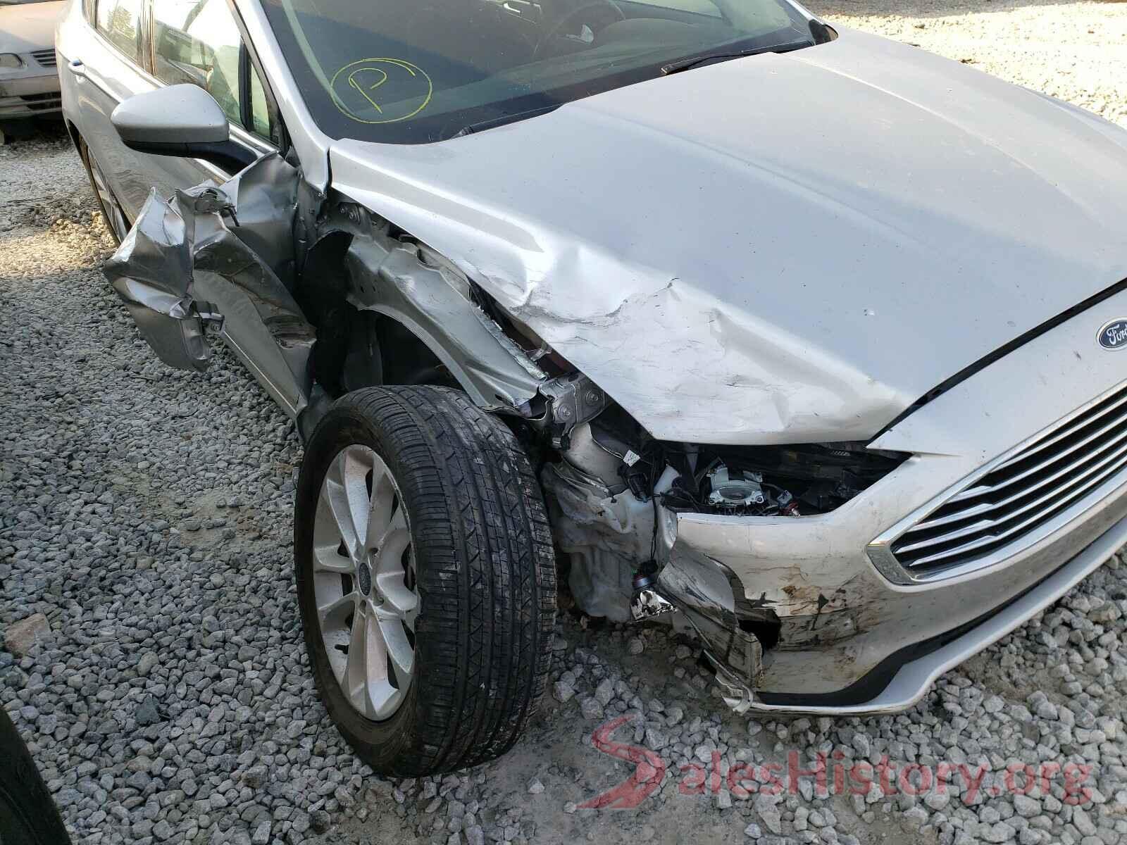 3FA6P0HD6KR160115 2019 FORD FUSION