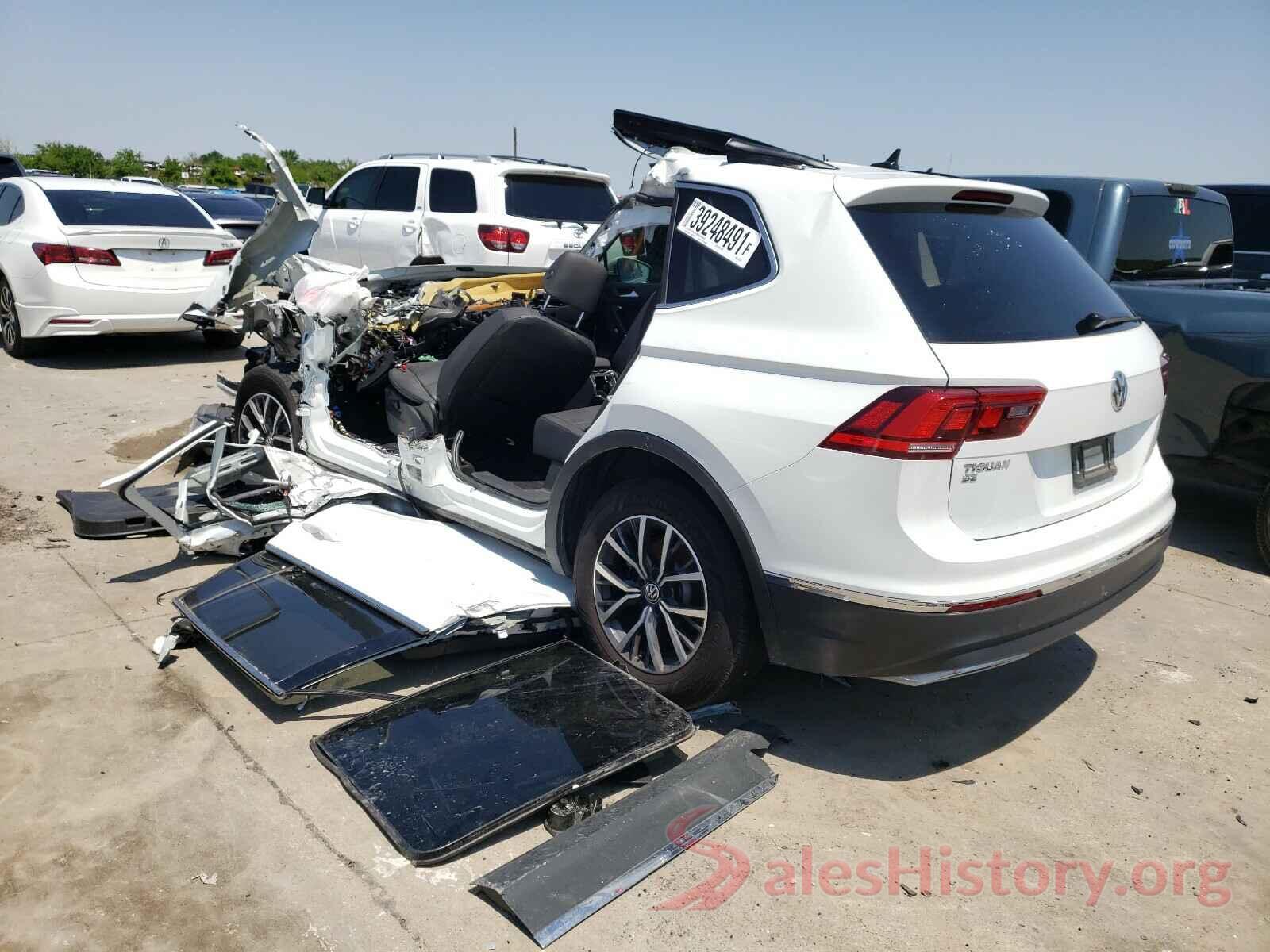 3VV3B7AX4LM072656 2020 VOLKSWAGEN TIGUAN