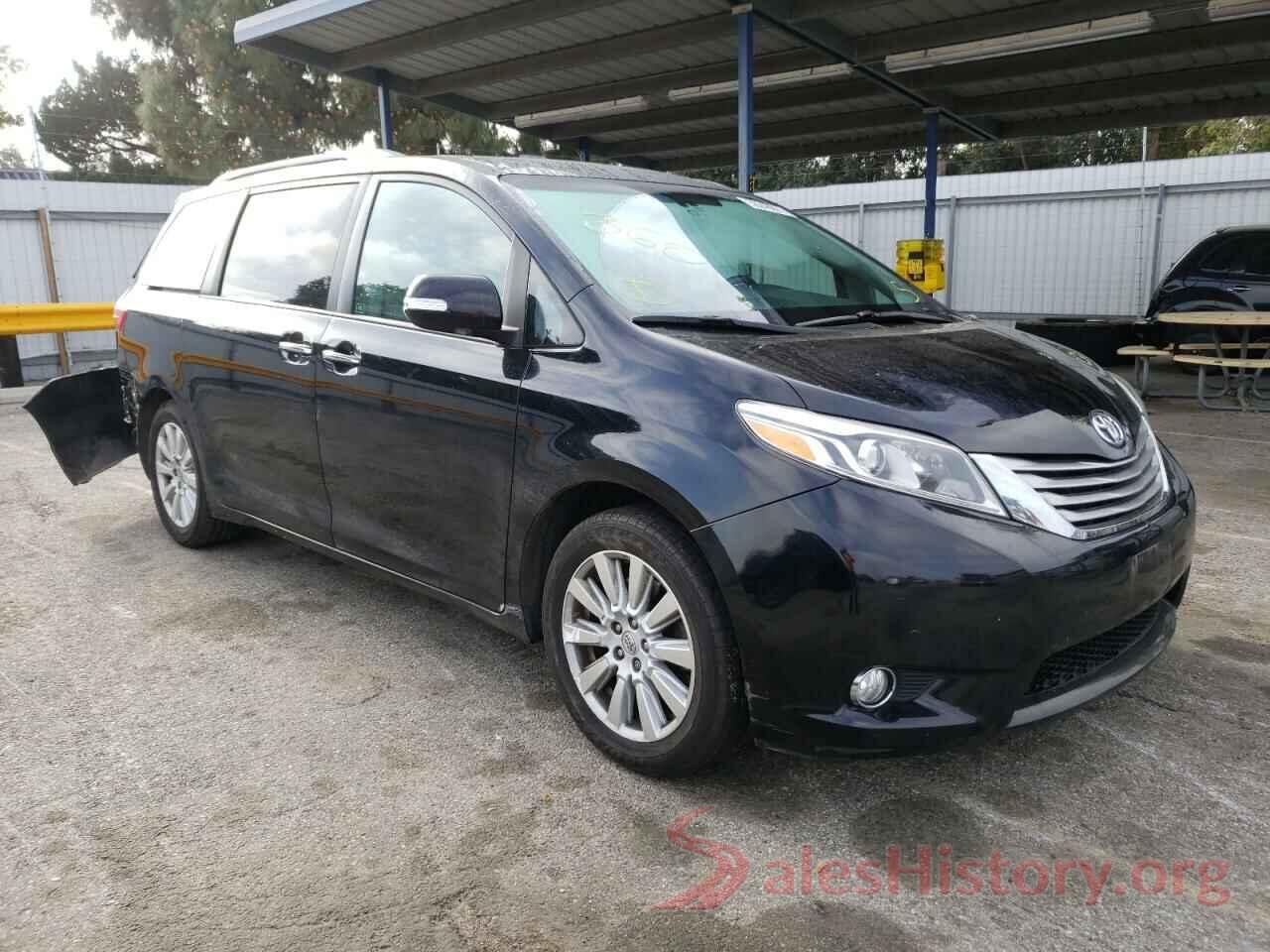 5TDYZ3DC7HS836623 2017 TOYOTA SIENNA