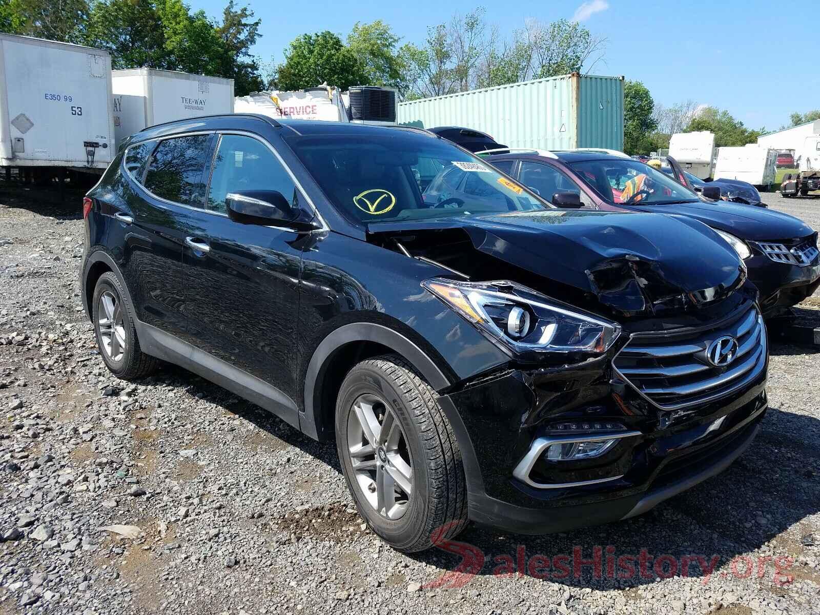 5NMZUDLB1JH103767 2018 HYUNDAI SANTA FE