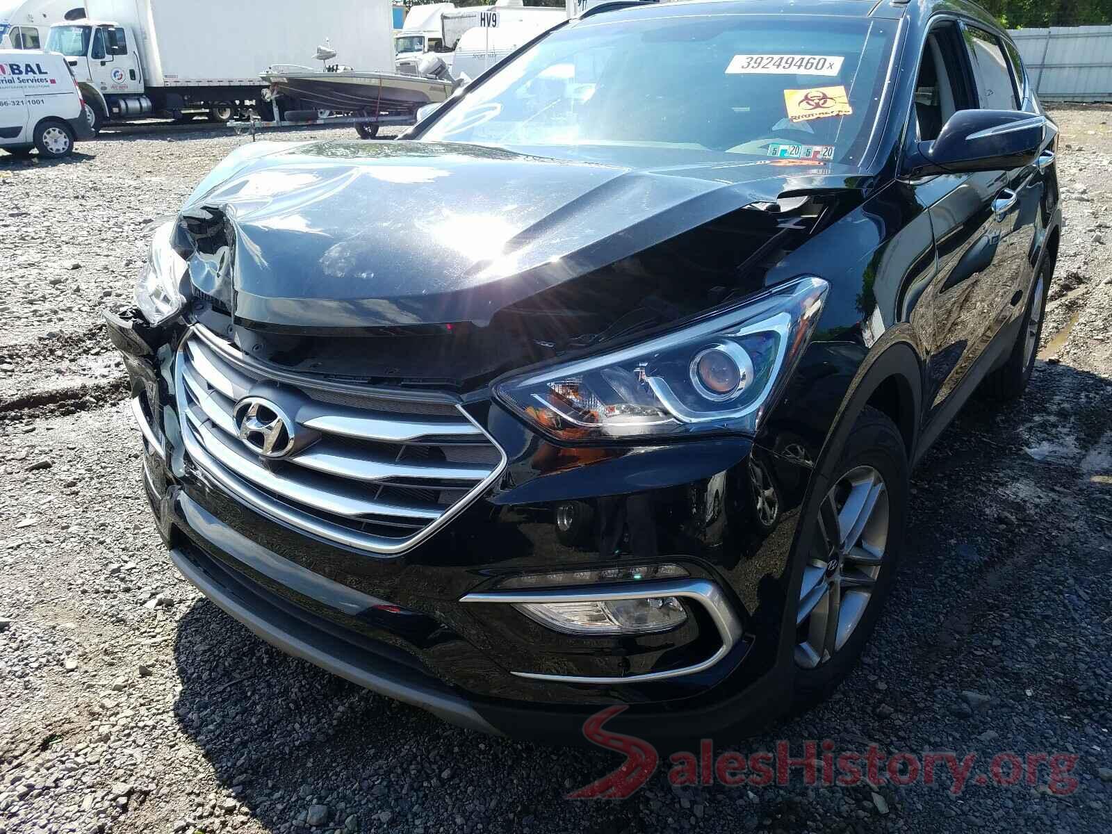 5NMZUDLB1JH103767 2018 HYUNDAI SANTA FE