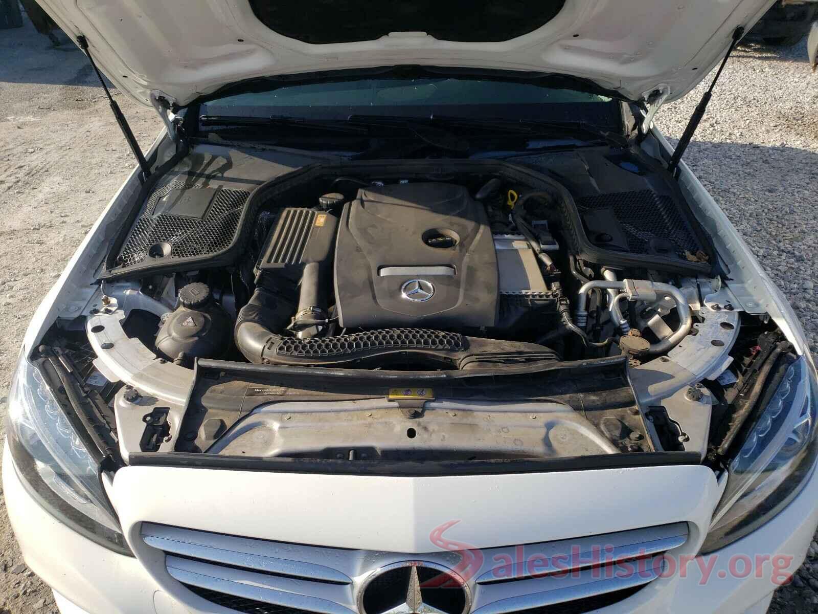 55SWF4KB6HU184581 2017 MERCEDES-BENZ C CLASS