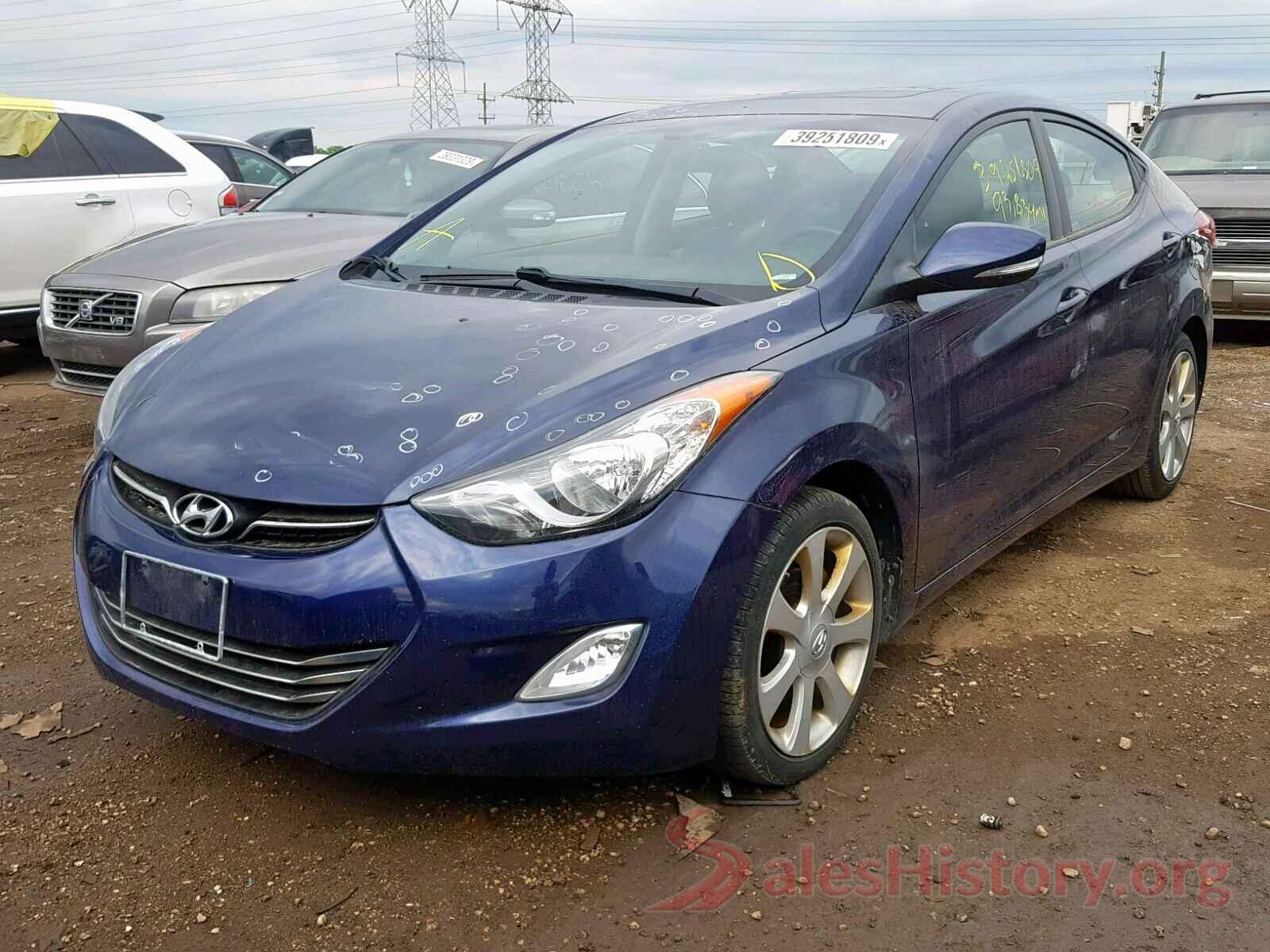 5NPDH4AE3CH102640 2012 HYUNDAI ELANTRA