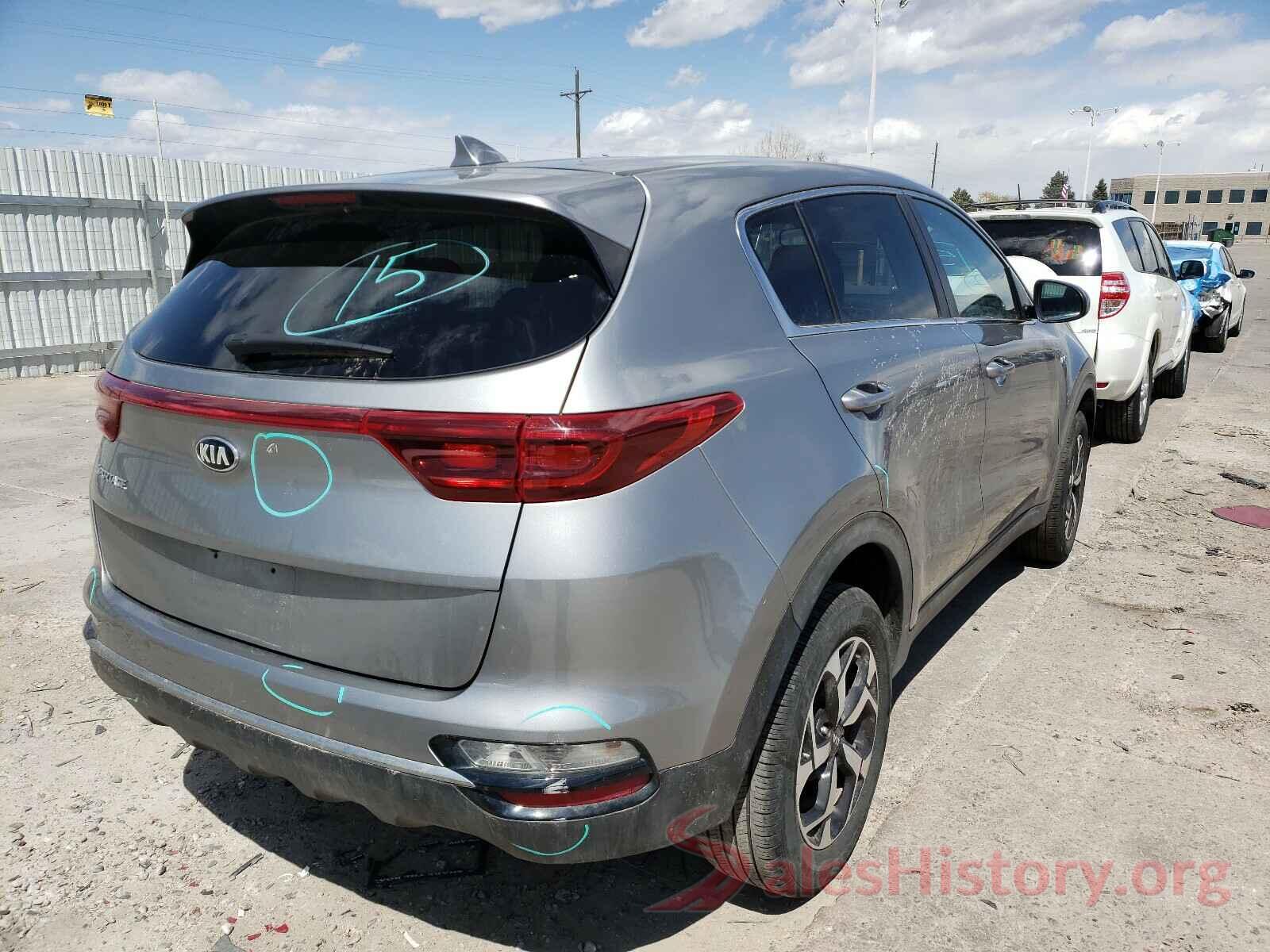 KNDPMCACXL7742172 2020 KIA SPORTAGE