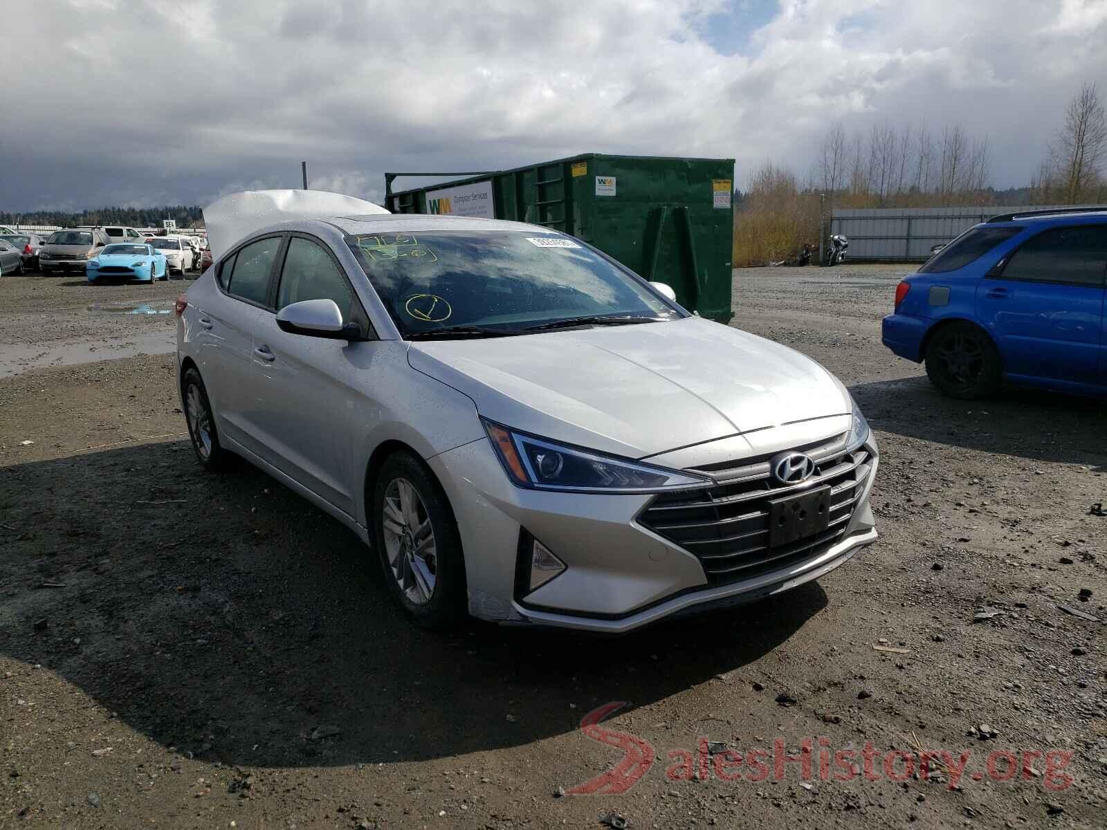 KMHD84LF4KU805010 2019 HYUNDAI ELANTRA