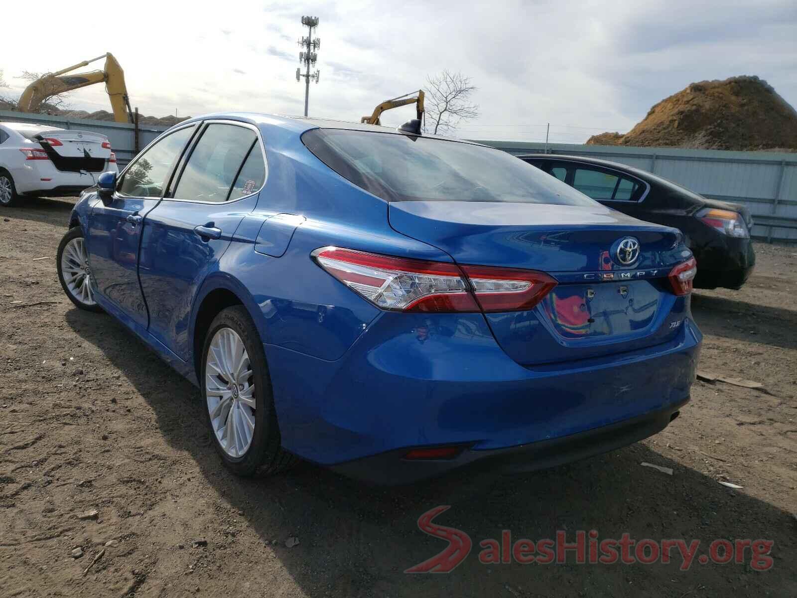 4T1B11HK8KU222939 2019 TOYOTA CAMRY