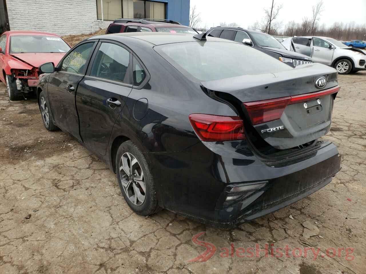 3KPF24ADXLE187157 2020 KIA FORTE