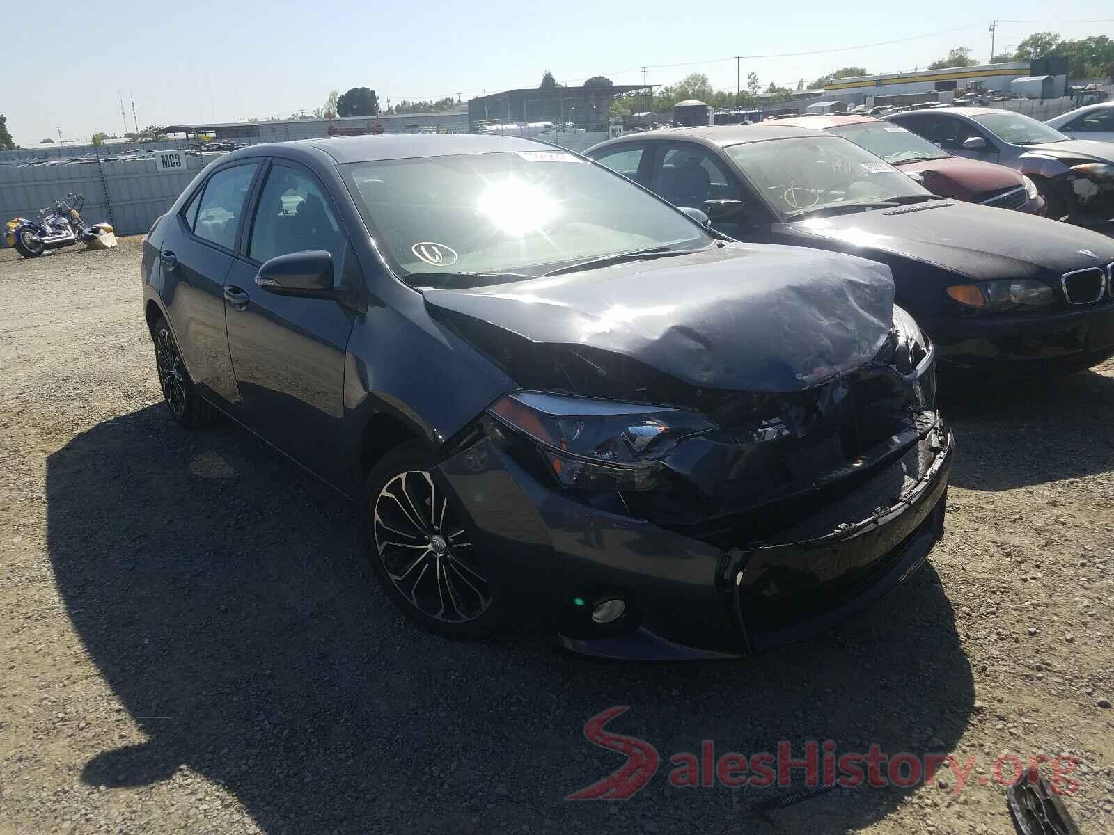 5YFBURHE3GP555106 2016 TOYOTA COROLLA