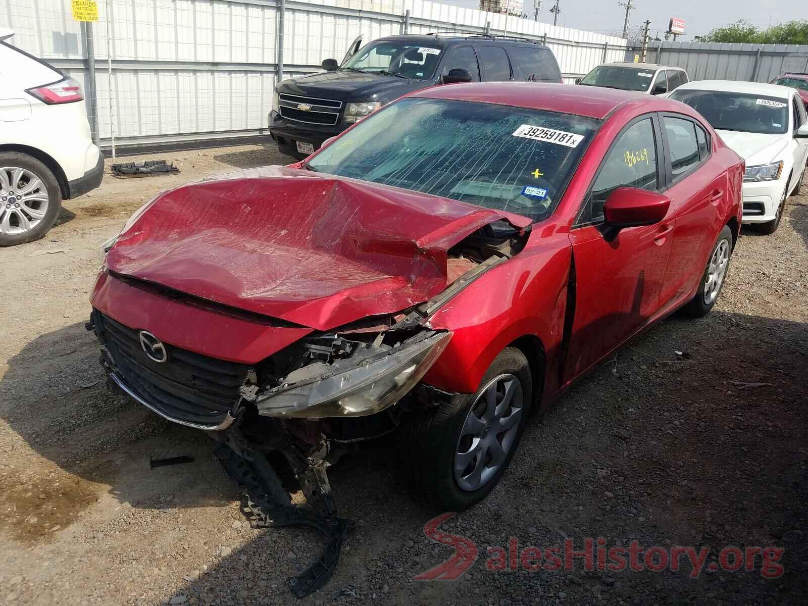 3MZBM1T76GM307706 2016 MAZDA 3