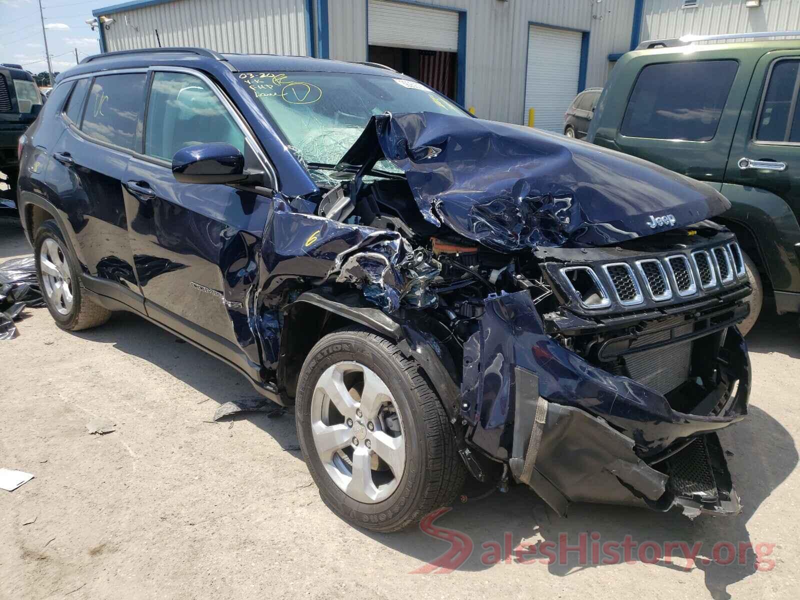 3C4NJCBB6LT257917 2020 JEEP COMPASS