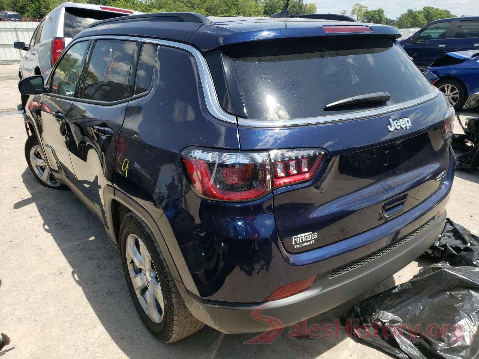 3C4NJCBB6LT257917 2020 JEEP COMPASS