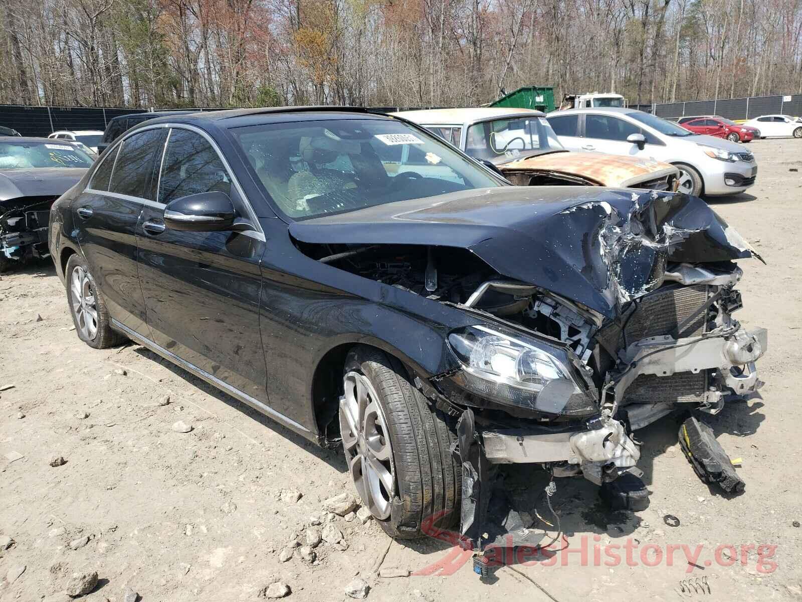 55SWF4KB0GU155673 2016 MERCEDES-BENZ C CLASS