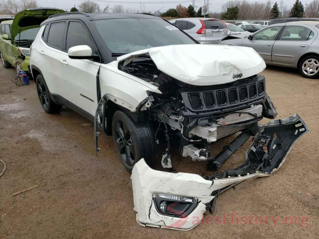 3C4NJCBB7KT727211 2019 JEEP COMPASS