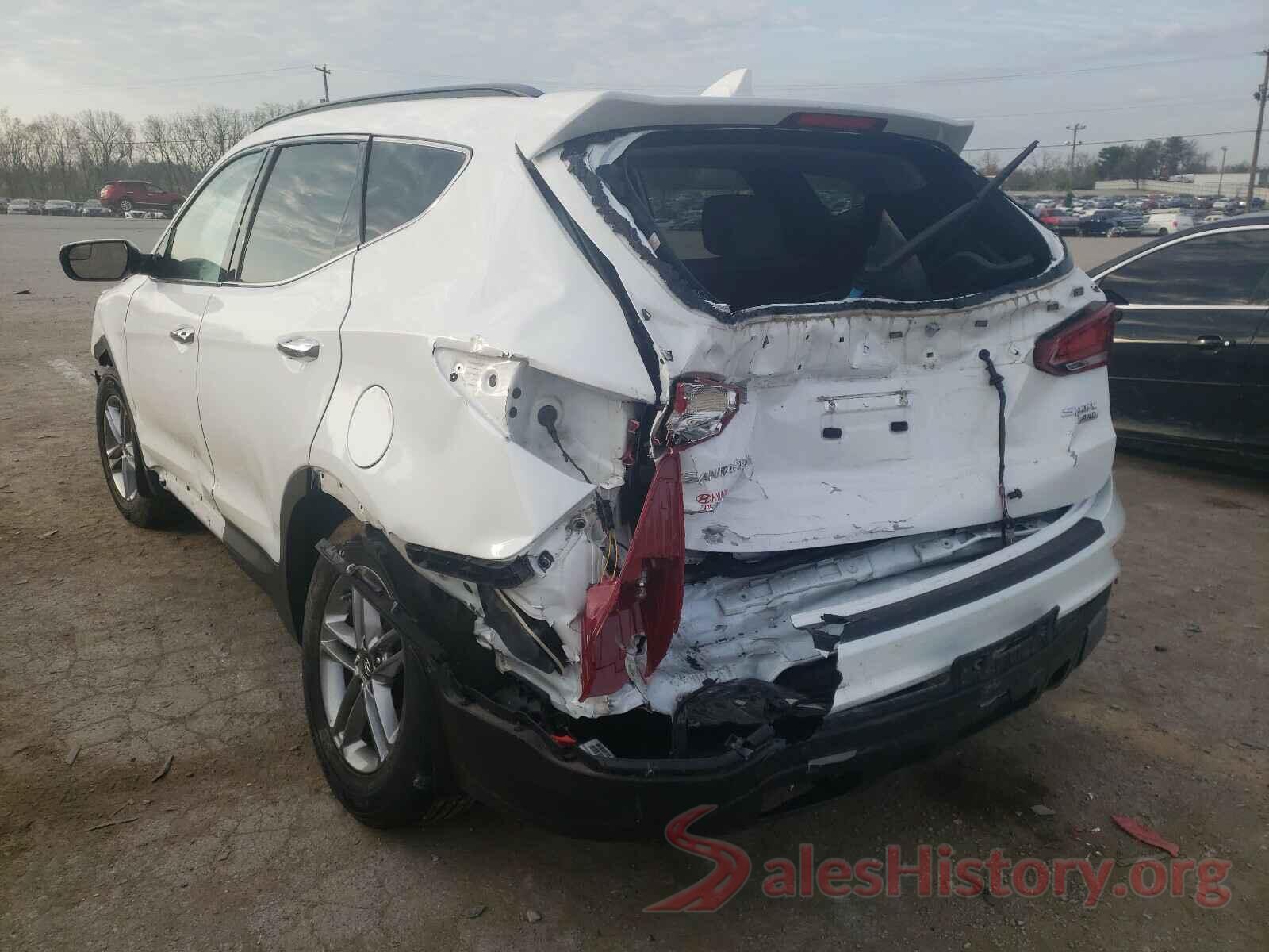 5NMZUDLB5JH101830 2018 HYUNDAI SANTA FE