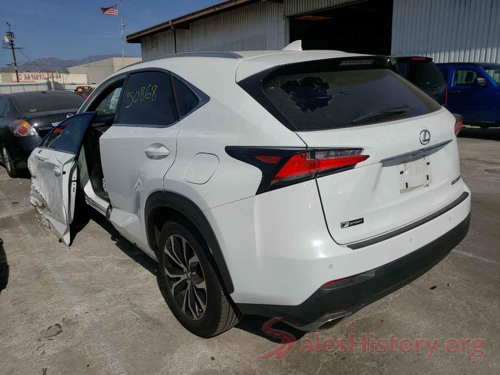 JTJYARBZXH2060879 2017 LEXUS NX