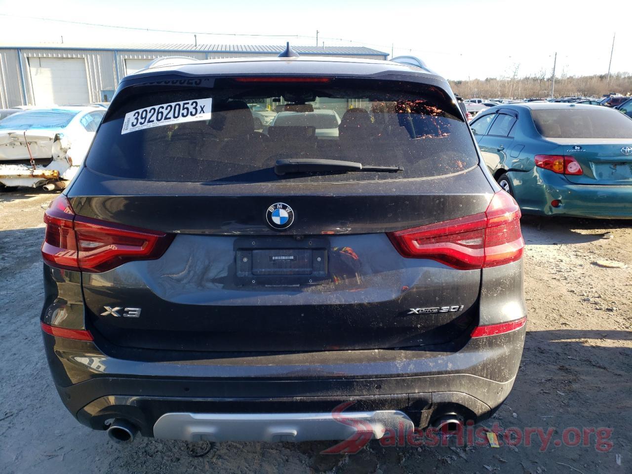 5UXTR9C58KLE15486 2019 BMW X3