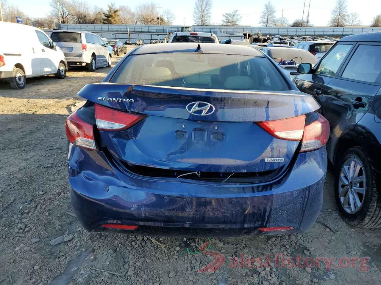 KMHDH4AE6DU561194 2013 HYUNDAI ELANTRA