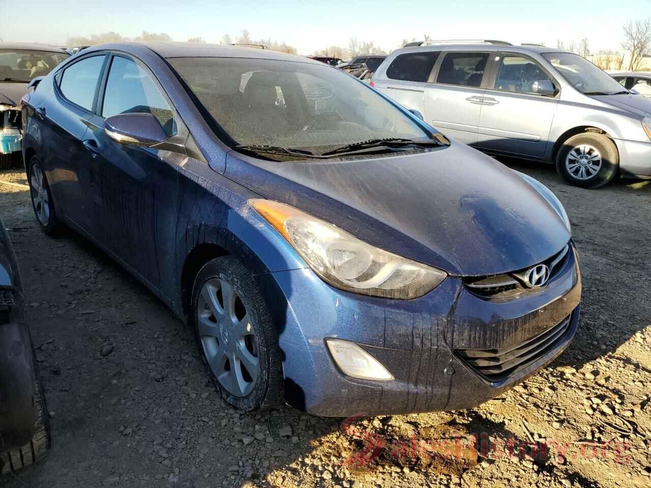 KMHDH4AE6DU561194 2013 HYUNDAI ELANTRA