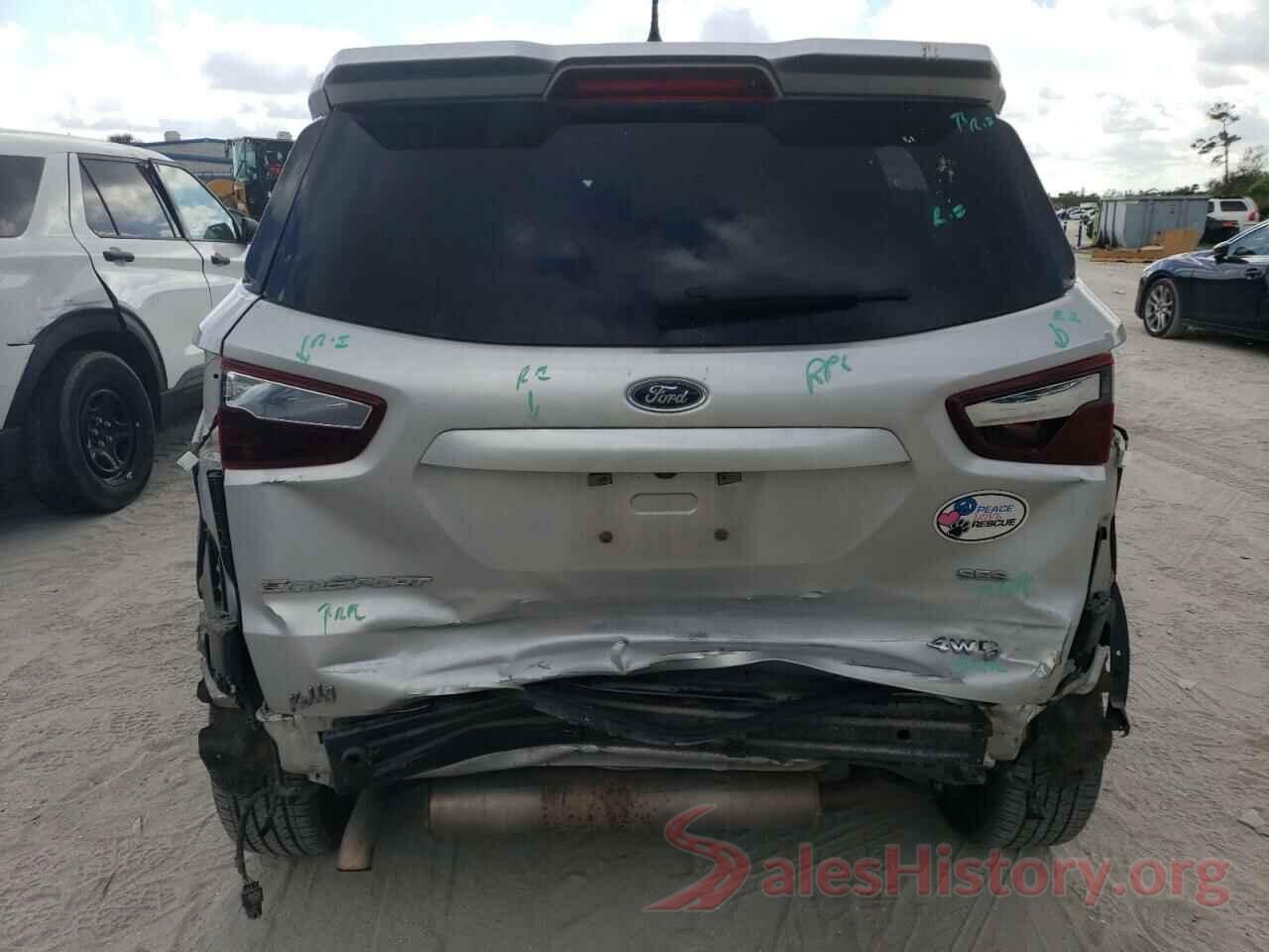 MAJ6S3JL9KC303946 2019 FORD ECOSPORT