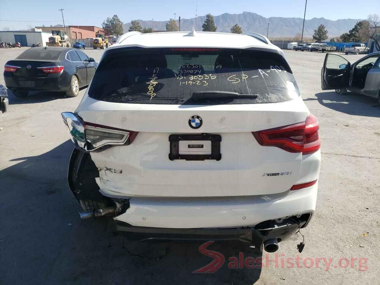 5UXTR9C54KLP92393 2019 BMW X3