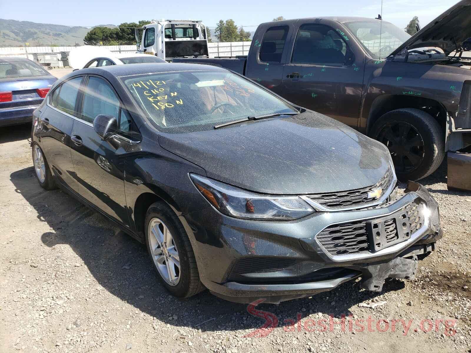 3G1BE6SM1JS562862 2018 CHEVROLET CRUZE