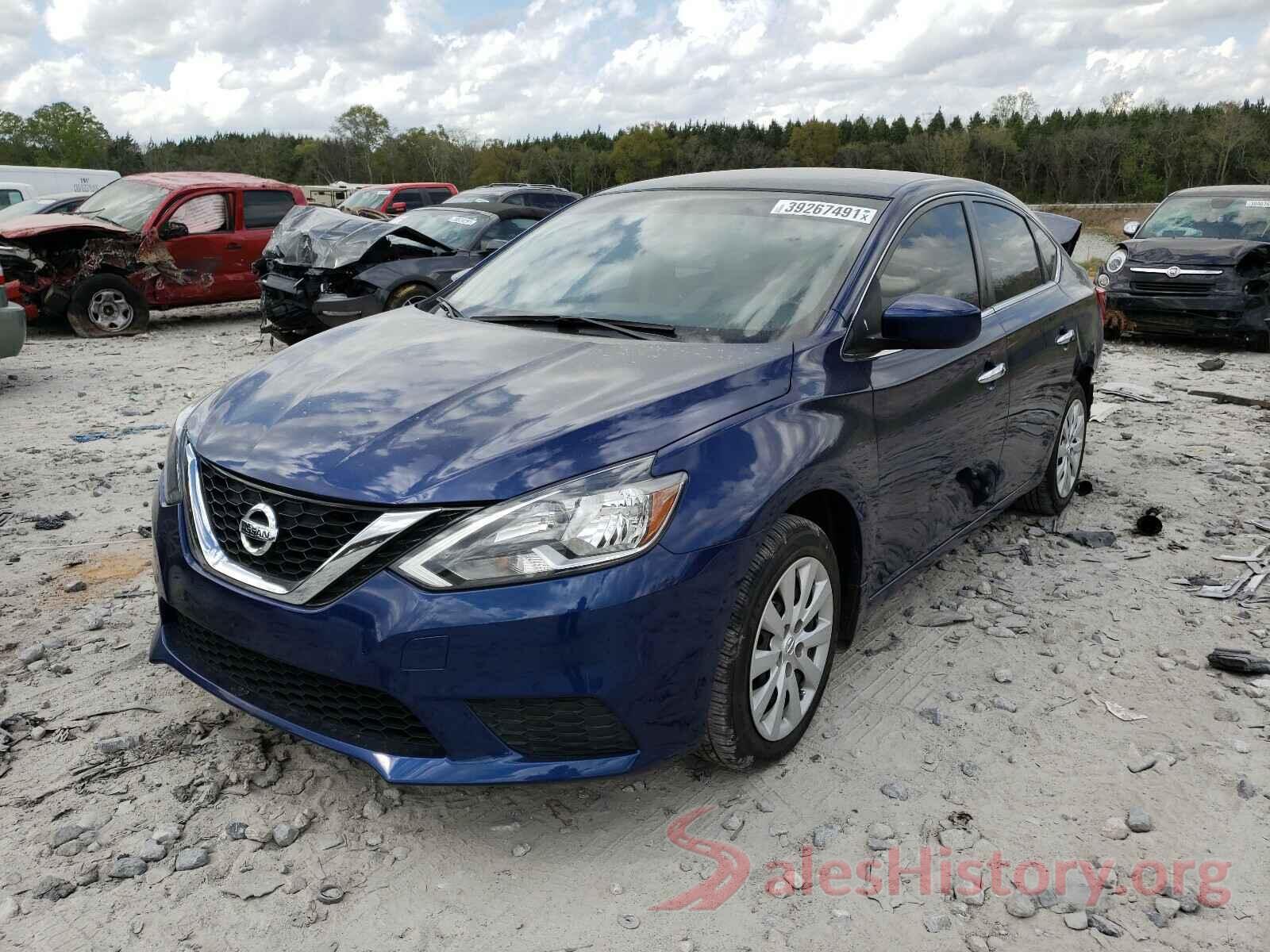 3N1AB7AP0HY253455 2017 NISSAN SENTRA