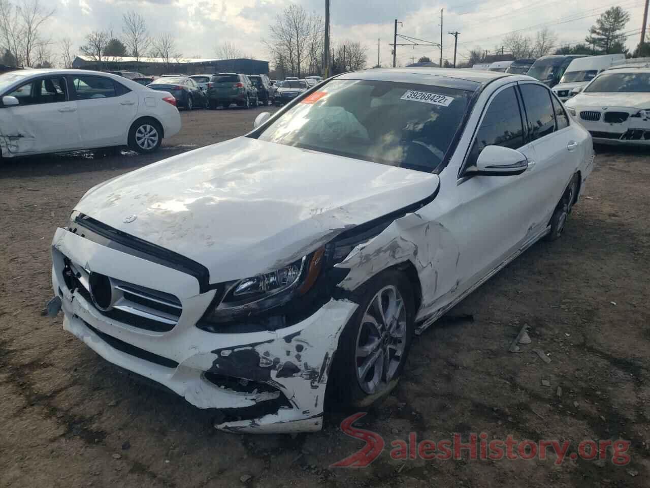 55SWF4KB9HU225429 2017 MERCEDES-BENZ C-CLASS