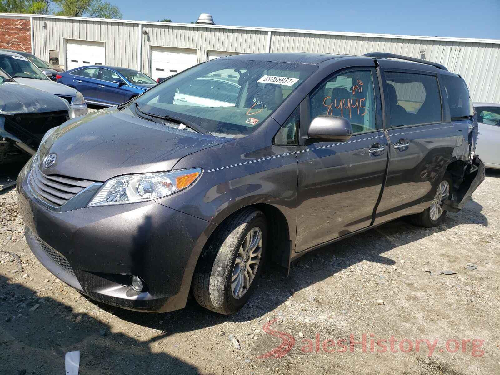 5TDYK3DC6GS697653 2016 TOYOTA SIENNA