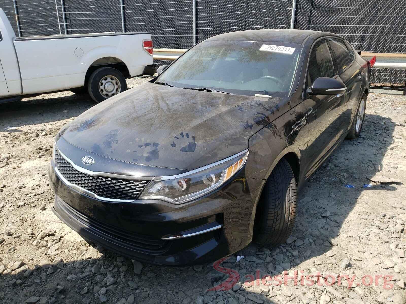 5XXGU4L34GG040820 2016 KIA OPTIMA