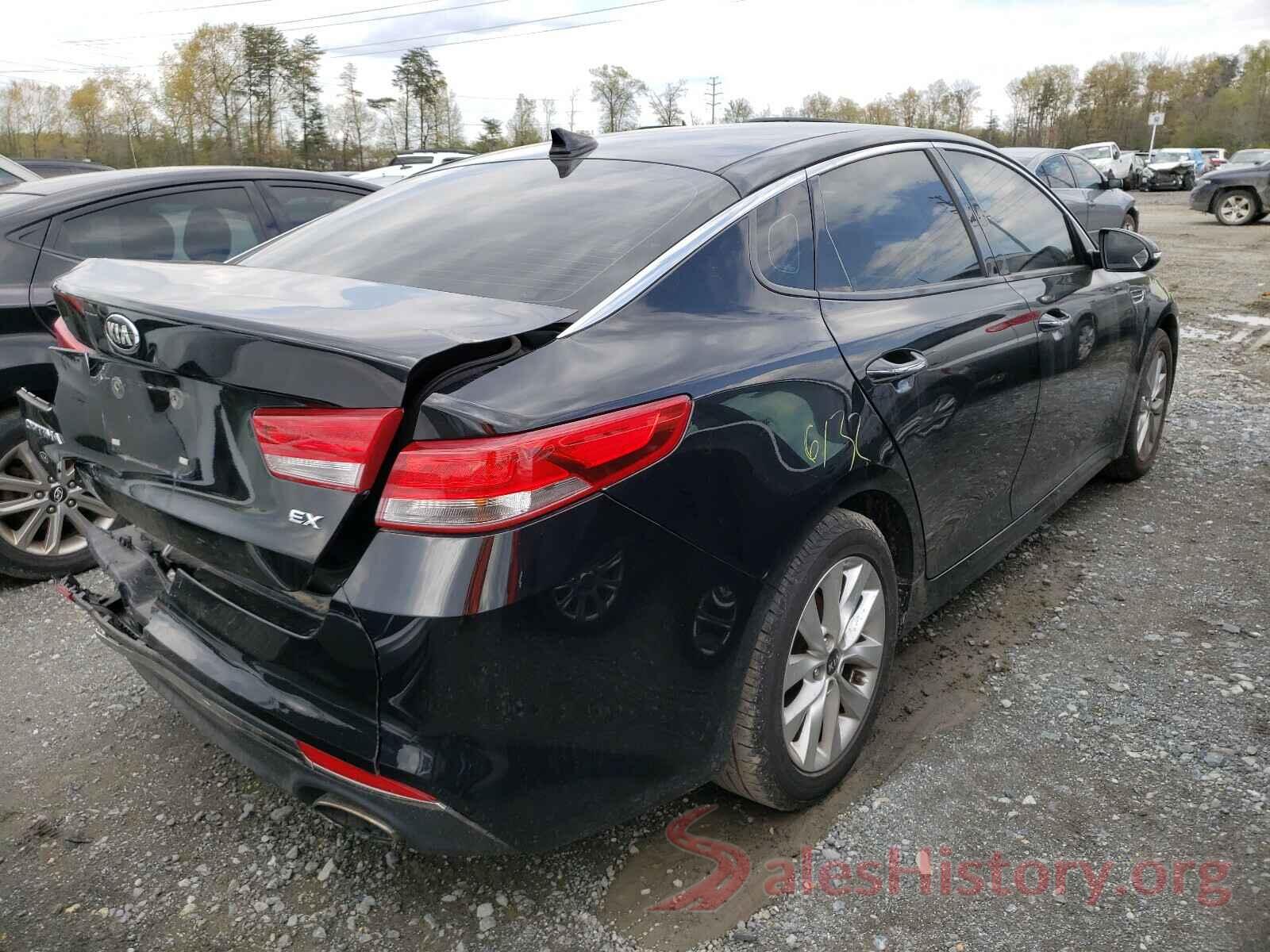 5XXGU4L34GG040820 2016 KIA OPTIMA