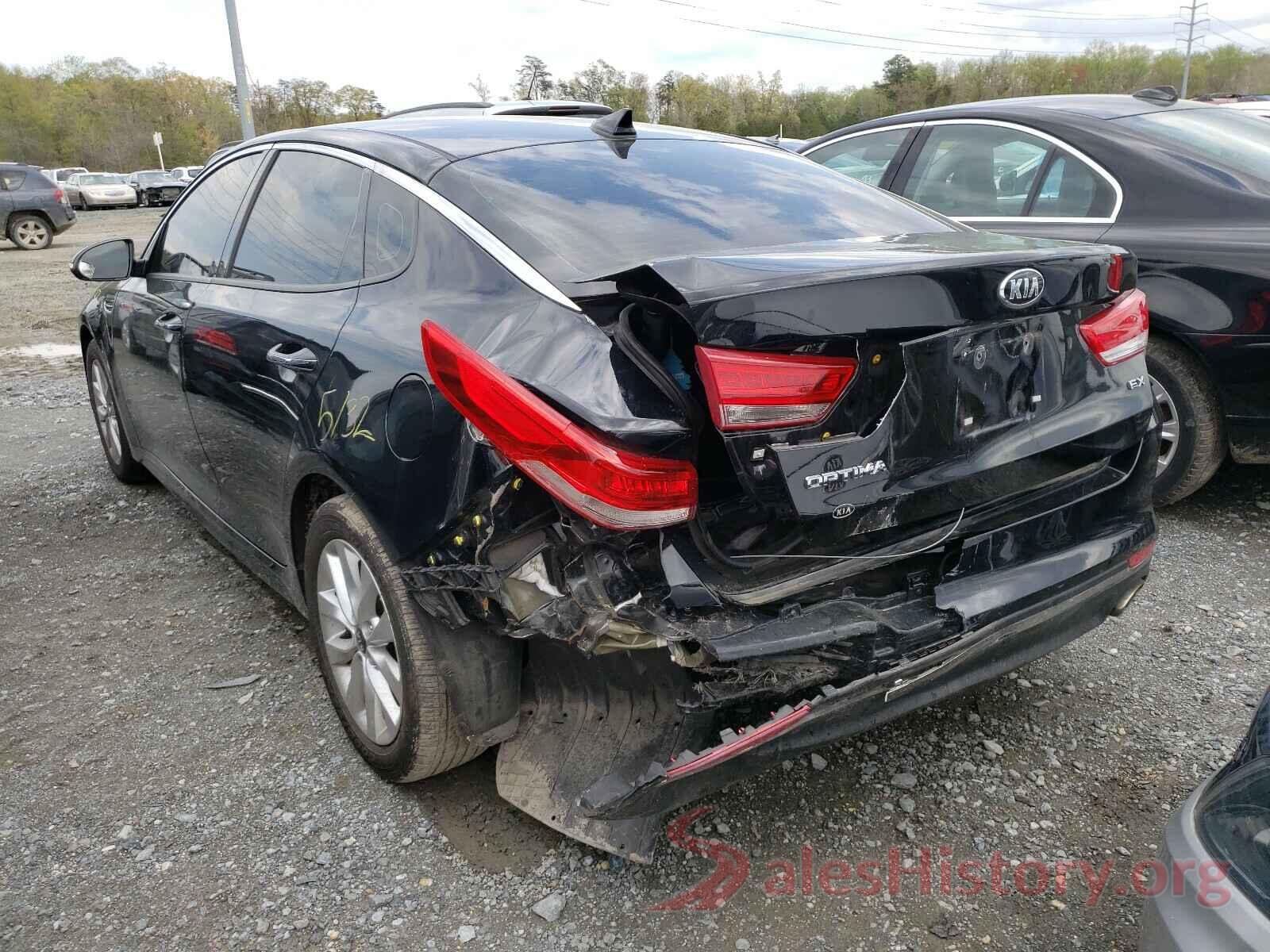 5XXGU4L34GG040820 2016 KIA OPTIMA