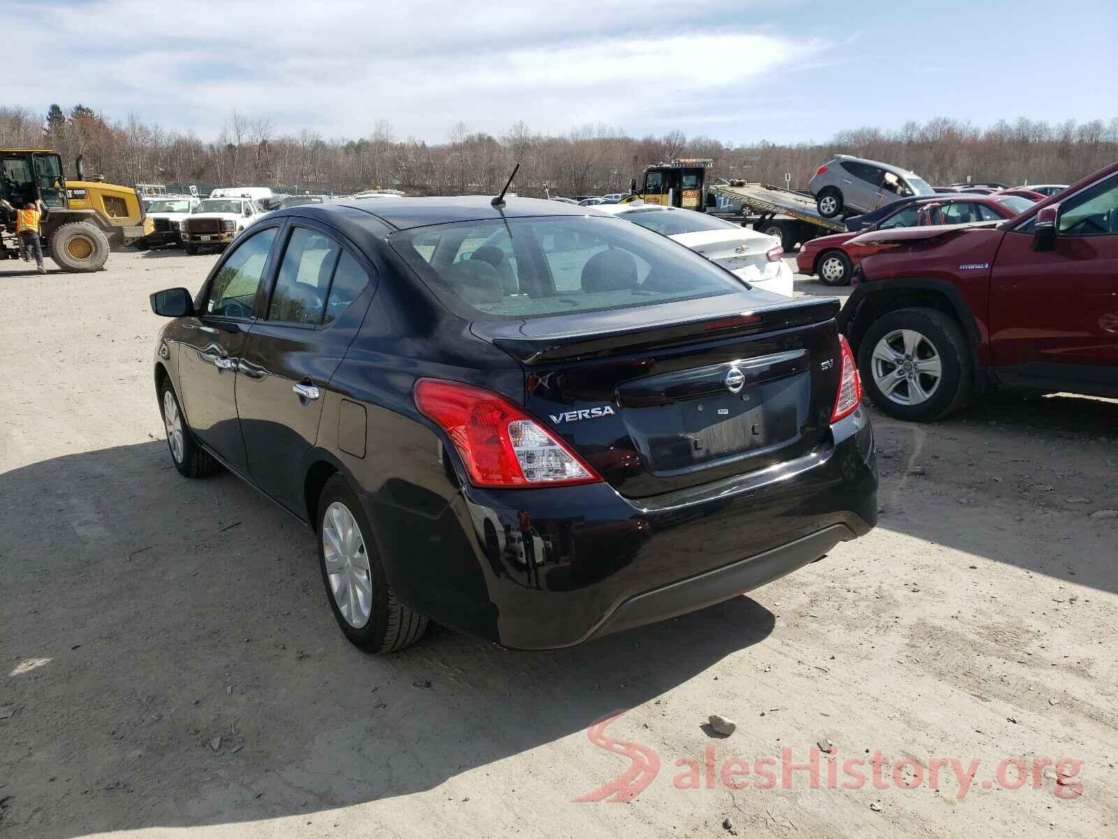 3N1CN7AP3KL845050 2019 NISSAN VERSA