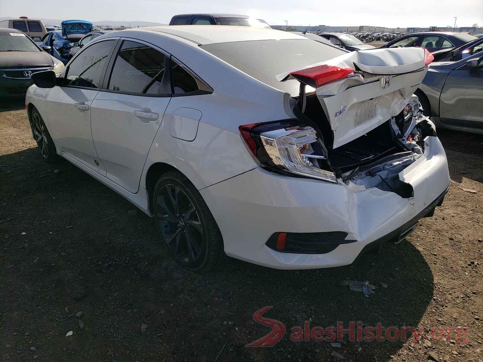 2HGFC2F80KH605078 2019 HONDA CIVIC