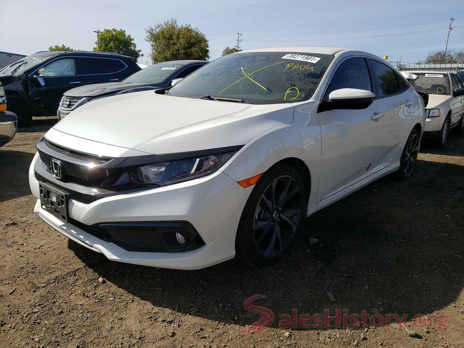 2HGFC2F80KH605078 2019 HONDA CIVIC