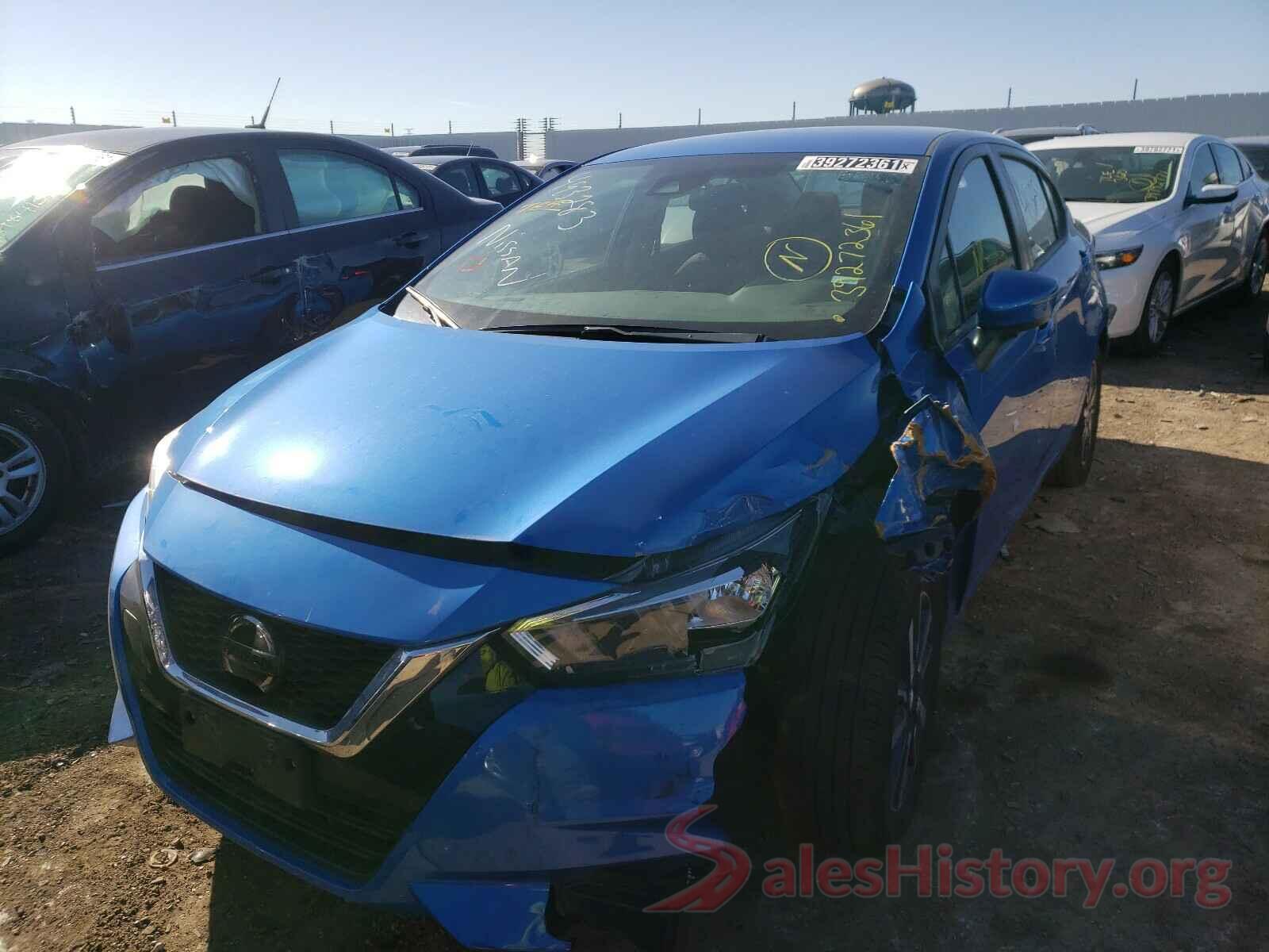 3N1CN8EV0ML813304 2021 NISSAN VERSA