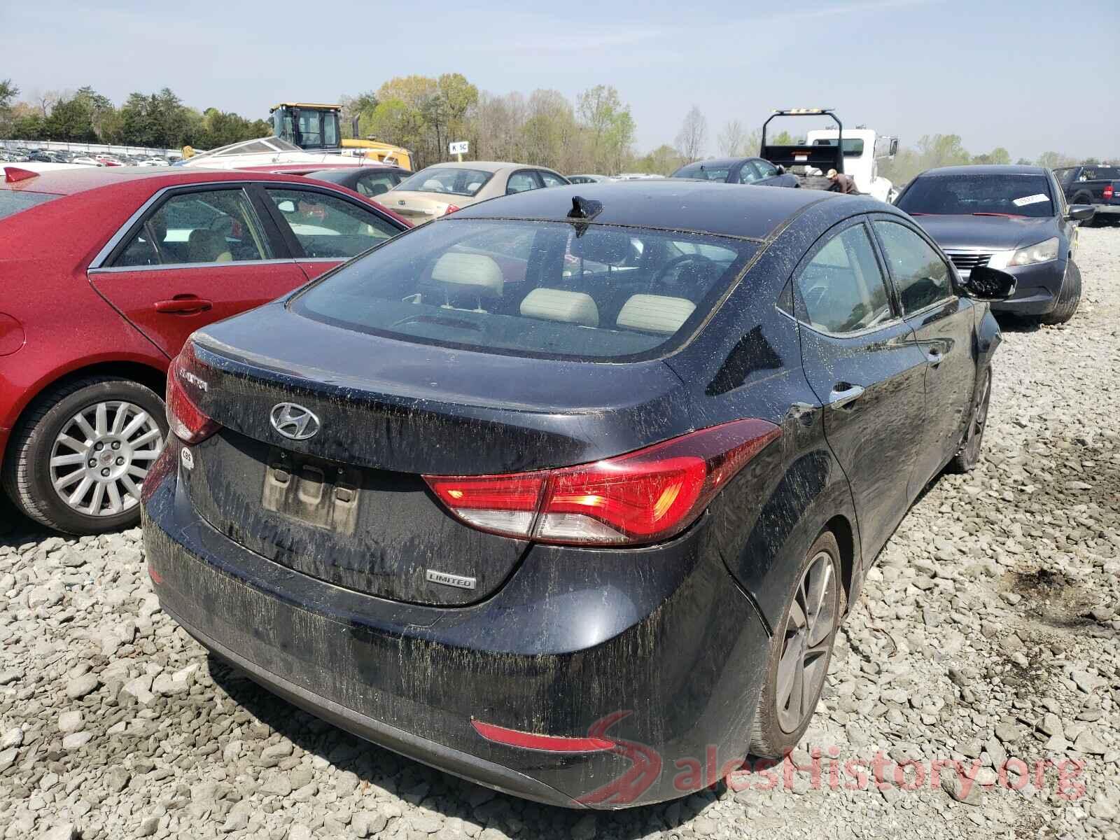 KMHDH4AE7GU626431 2016 HYUNDAI ELANTRA