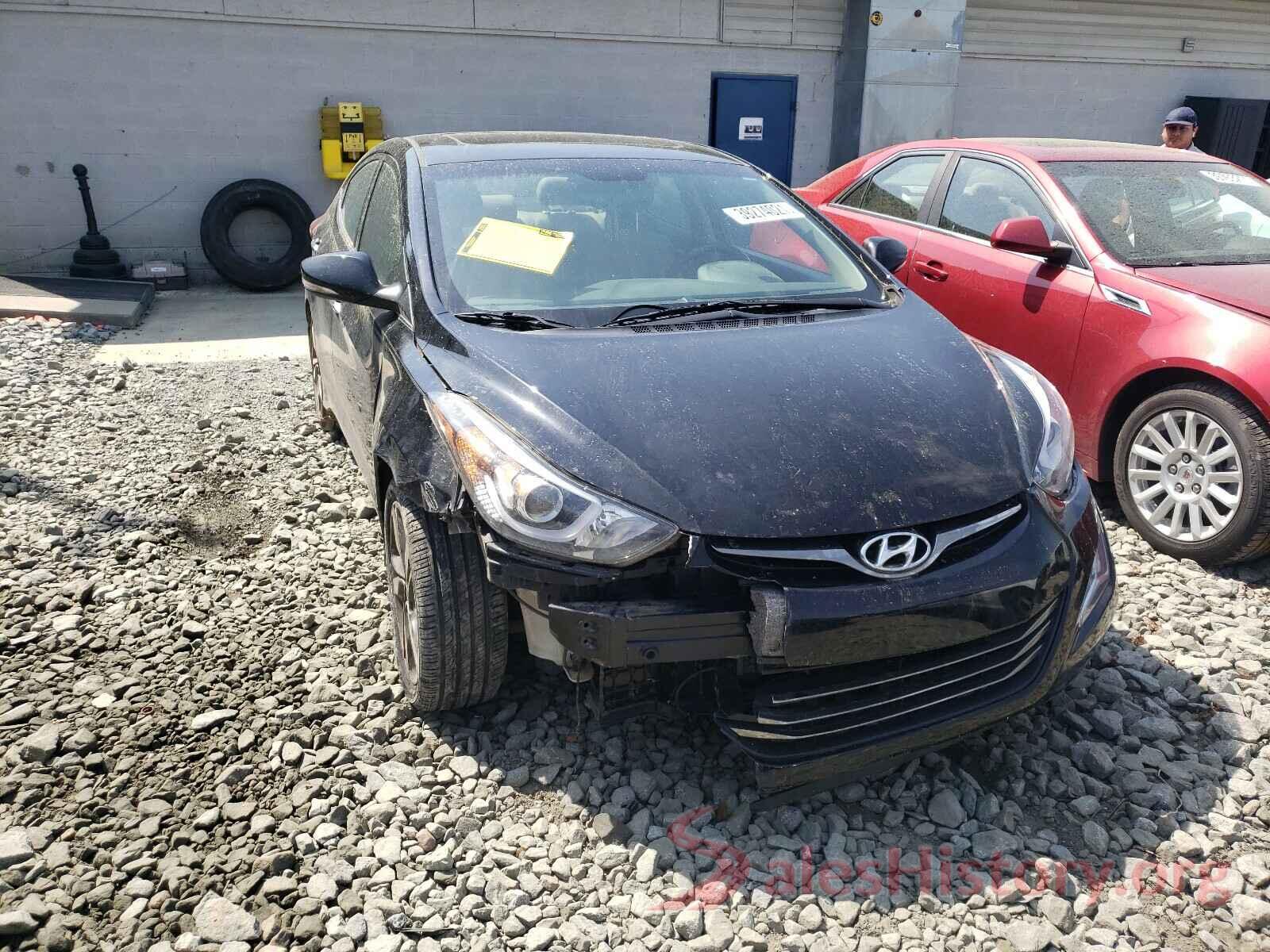 KMHDH4AE7GU626431 2016 HYUNDAI ELANTRA