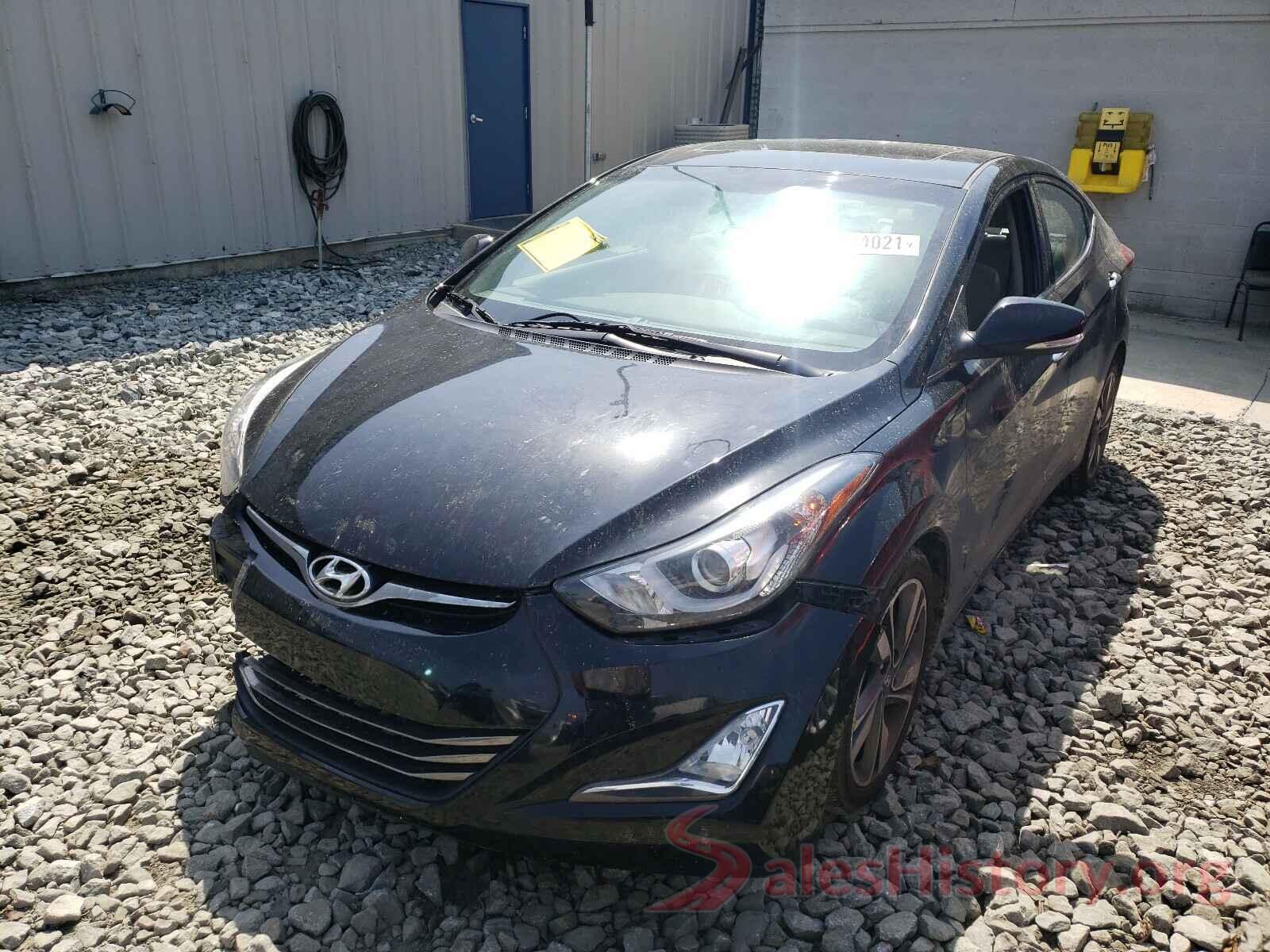 KMHDH4AE7GU626431 2016 HYUNDAI ELANTRA