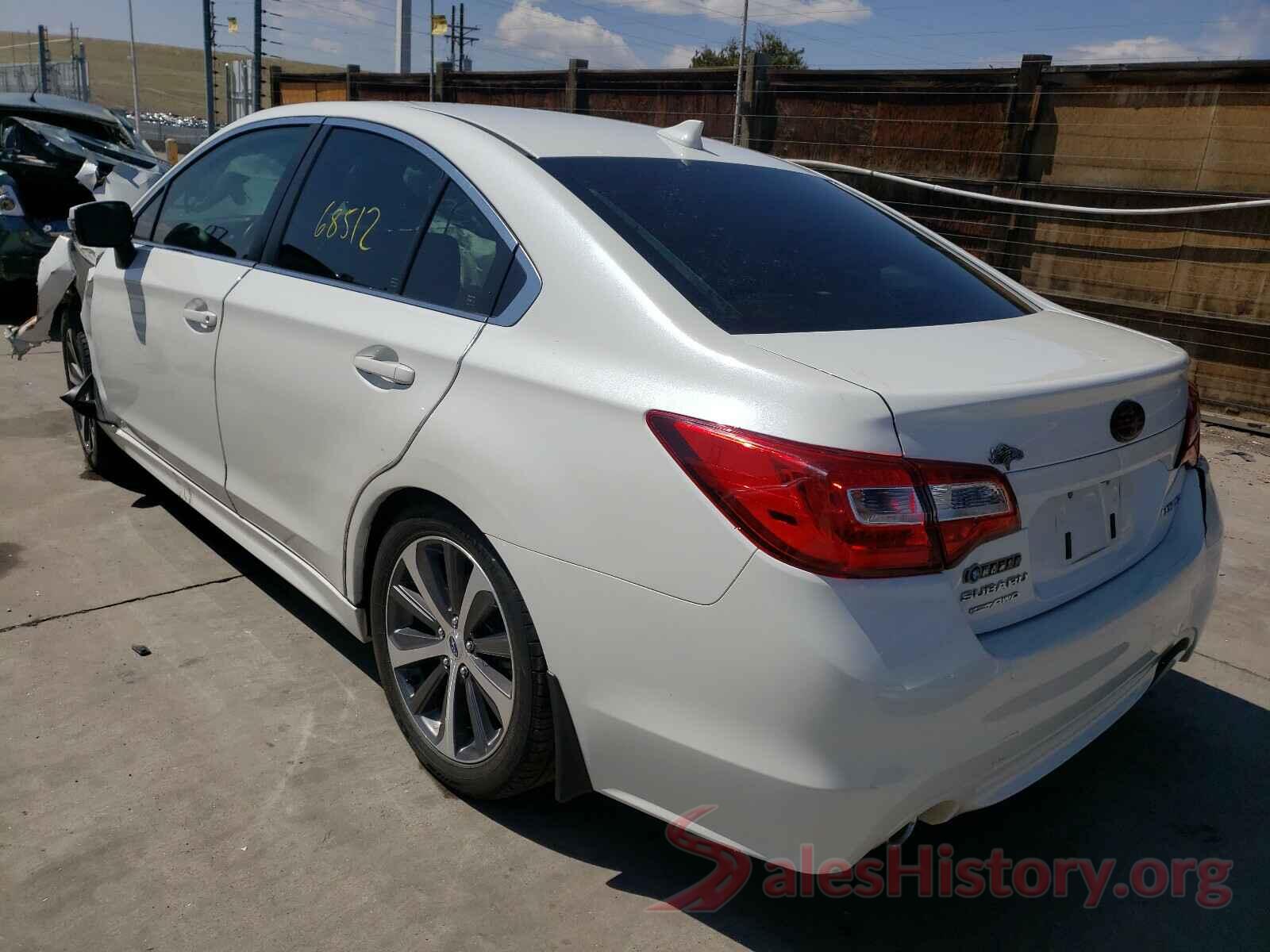 4S3BNBJ6XG3028910 2016 SUBARU LEGACY