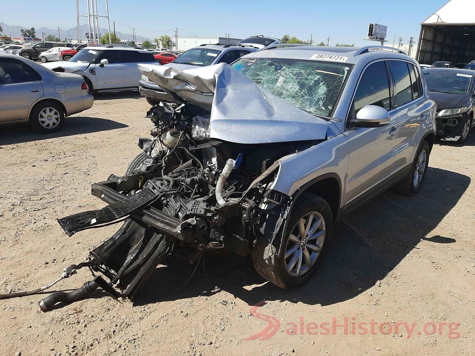 WVGRV7AXXHK026954 2017 VOLKSWAGEN TIGUAN