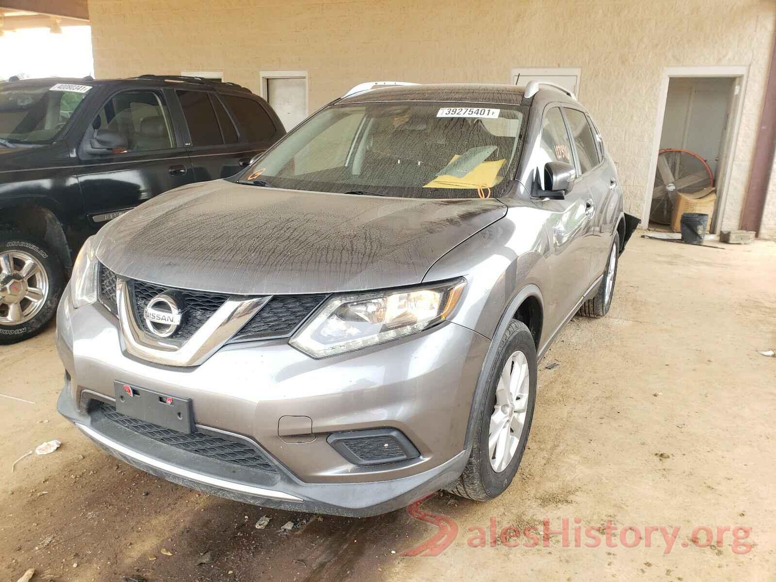 KNMAT2MT5GP717572 2016 NISSAN ROGUE